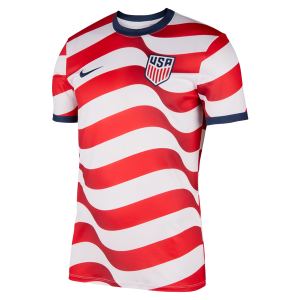 Nike USA USMNT Supporters Home Jersey Soccer JU1495-133 White