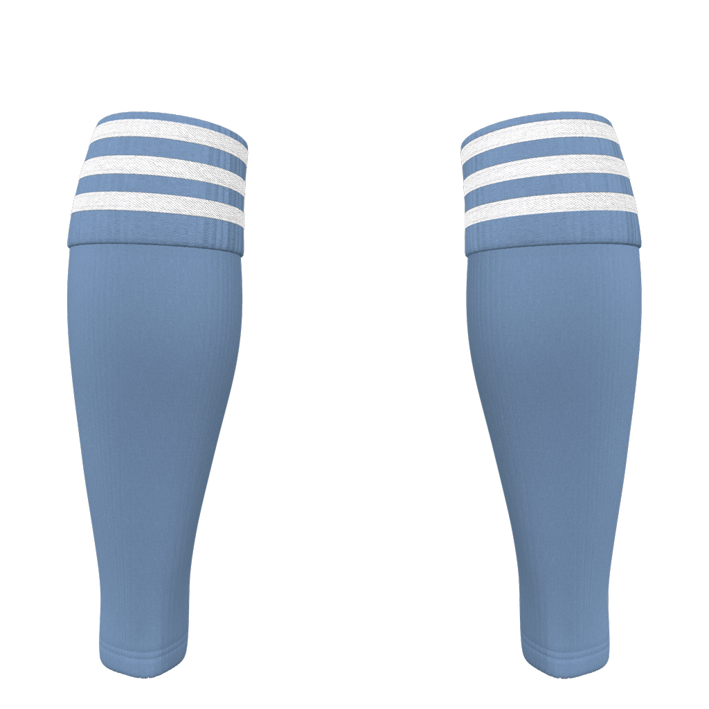 adidas Team 23 Calf Sleeve - Light Grey/White