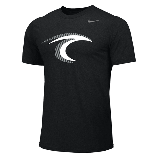 Camiseta Nike Wave Legend para mujer Coach 2024 - Negra