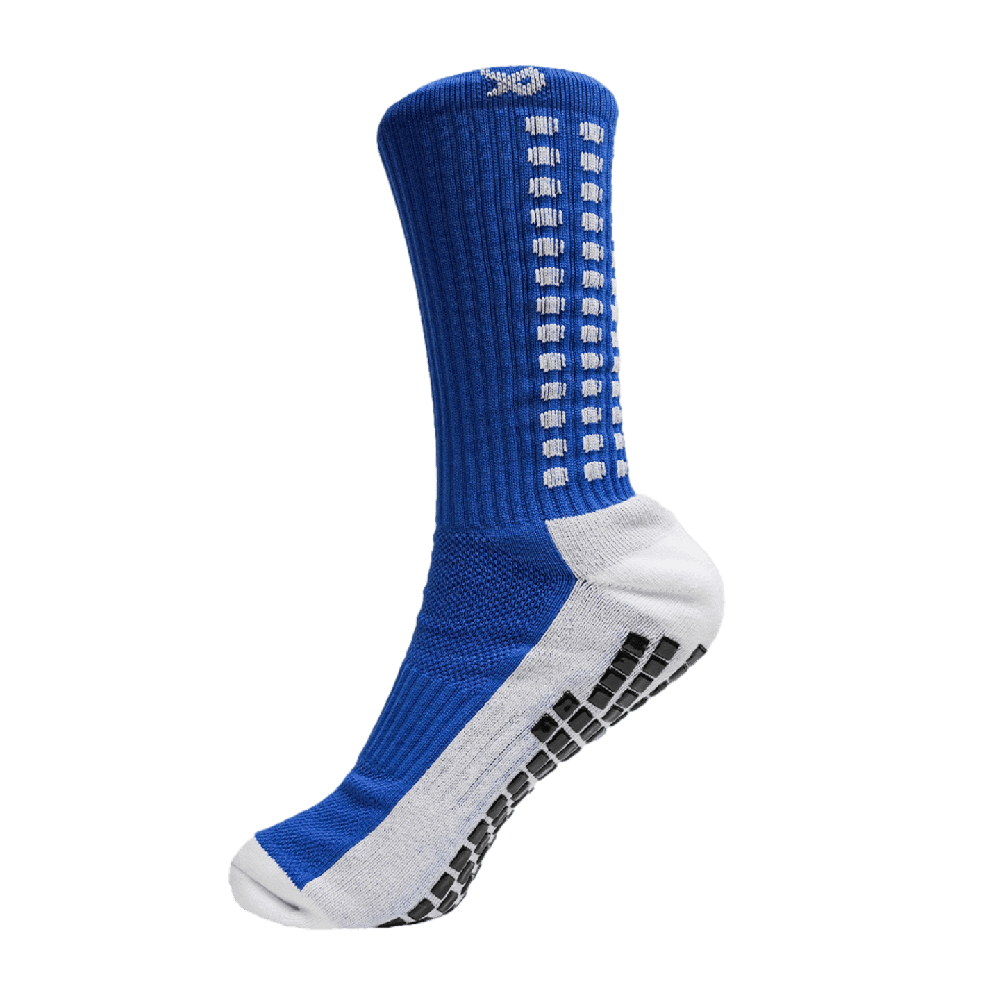 Lux Soccer Grip Calf Socks - Blue EB-LU-202