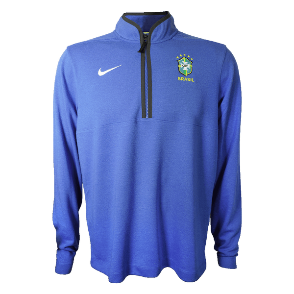 Brazil Victory 1/4 Zip Top Soccer E001992-BZFF Blue