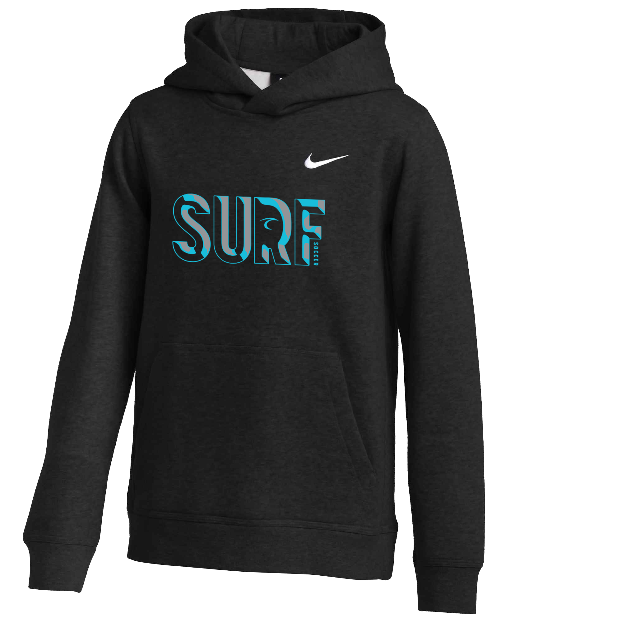 Nike Youth Surf Team Club Fleece Hoodie - Black