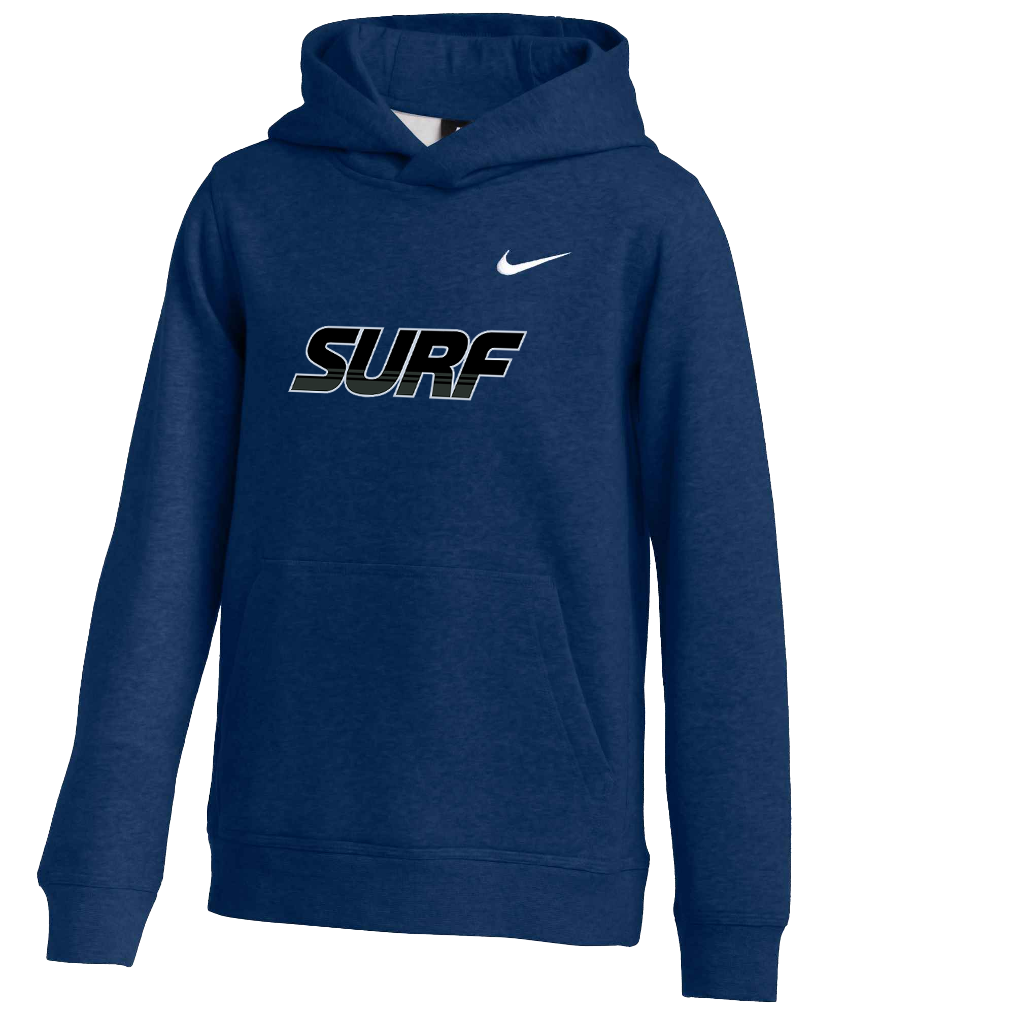Nike Youth Surf Team Club Fleece Hoodie - Navy Blue