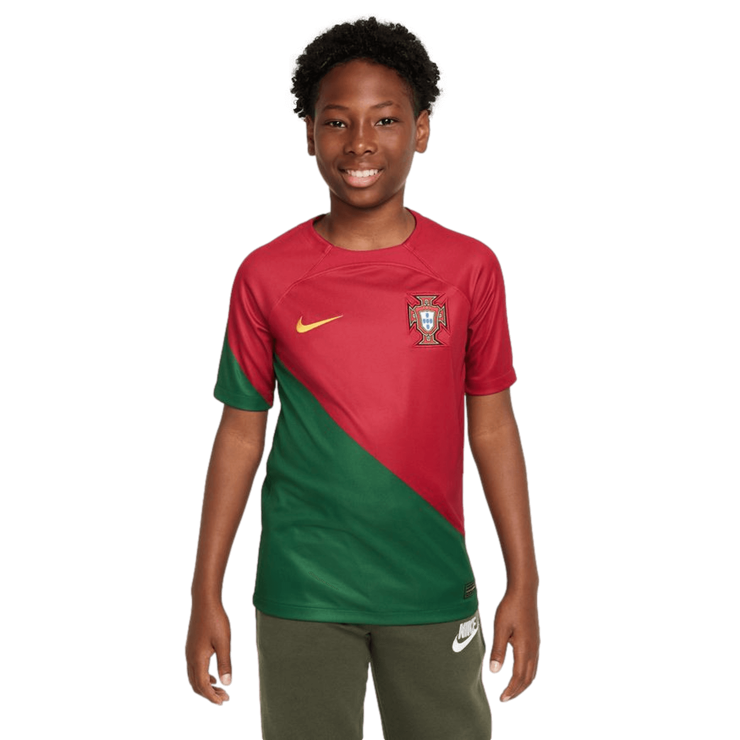 Nike Portugal 2022 Youth Home Jersey