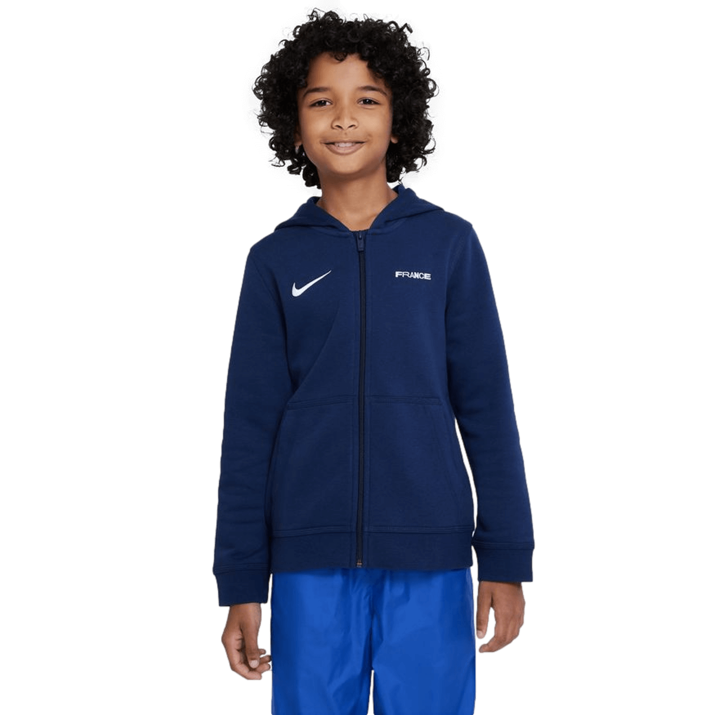 Nike France Full Zip Youth Hoodie DN1191-410