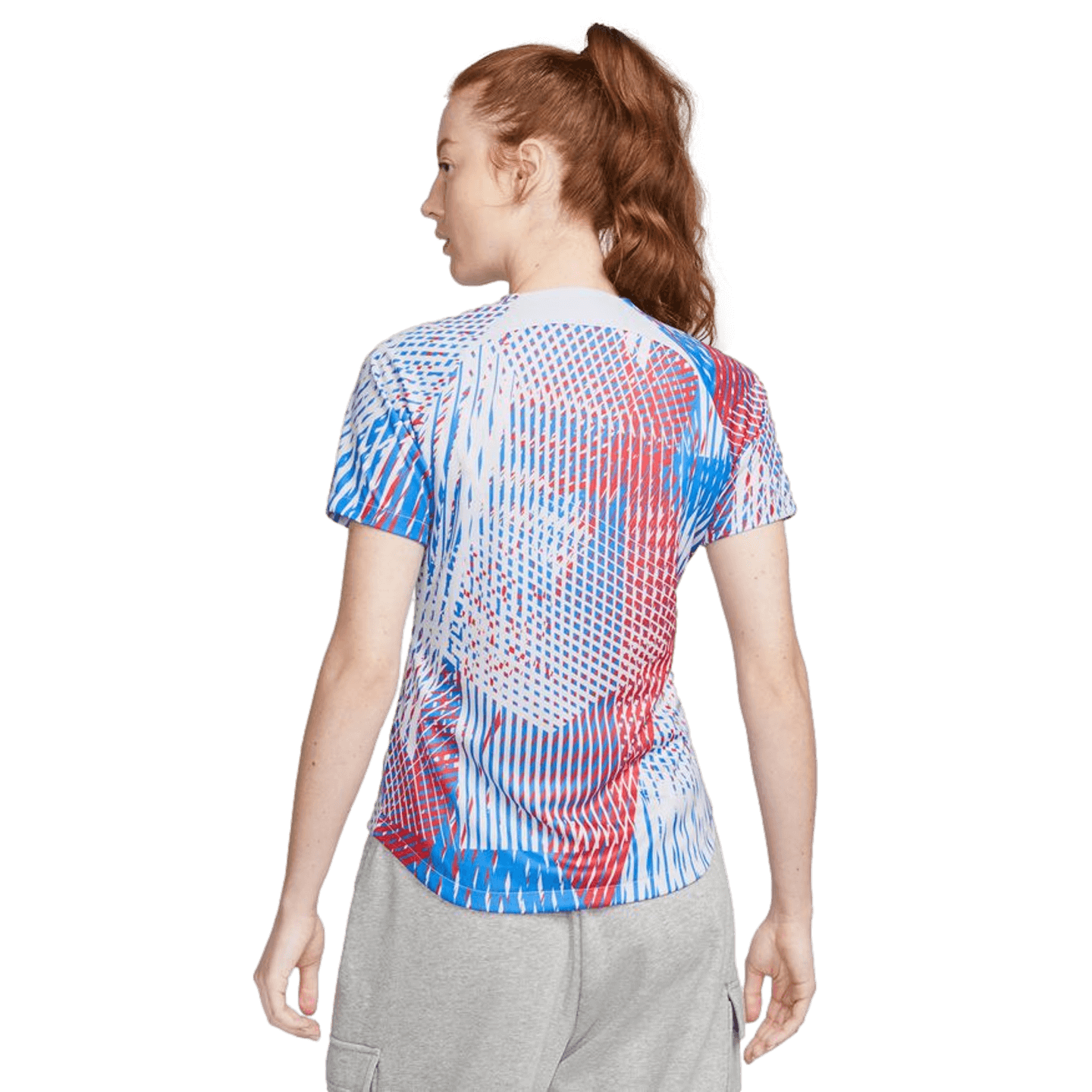 Camiseta prepartido Nike Barcelona para mujer