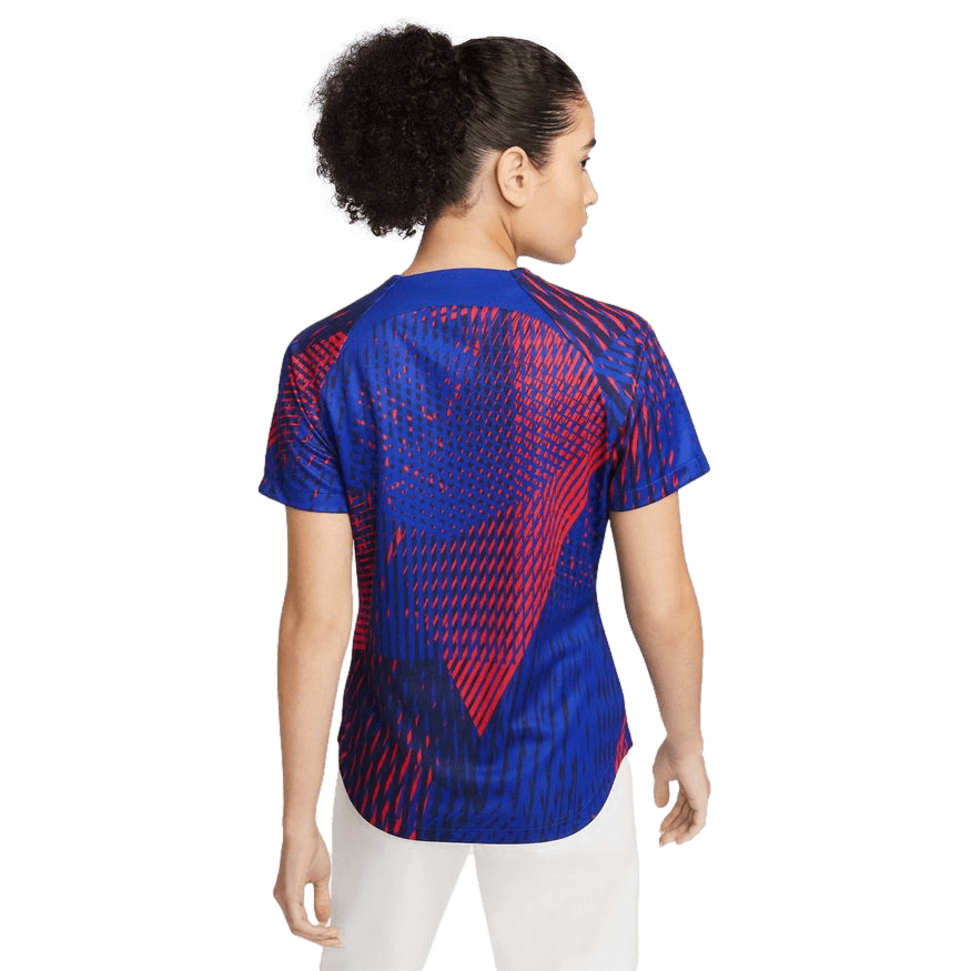 Camiseta Nike Paris Saint-Germain para mujer antes del partido