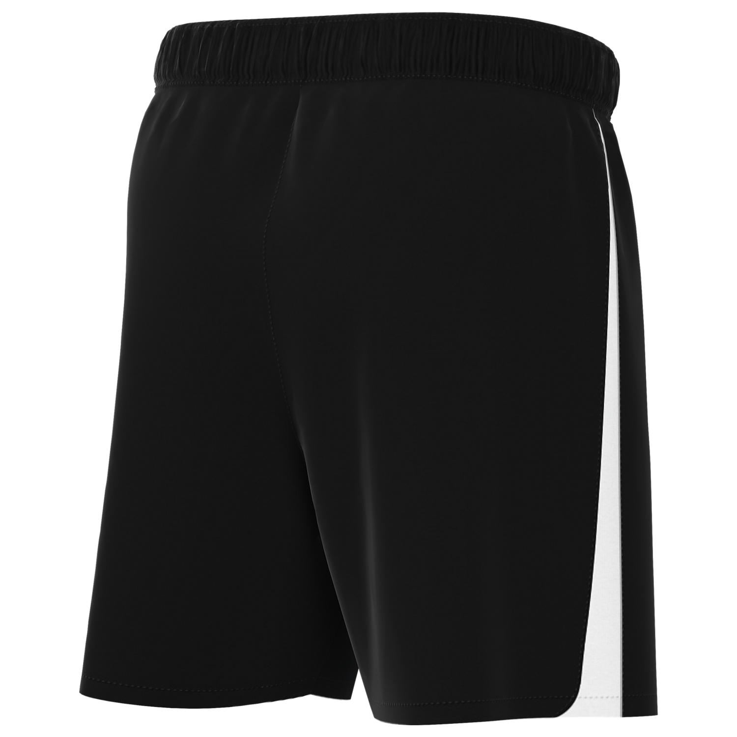 (NIKE-DR0969-010) Pantalones cortos de punto Nike Dri-FIT League 3 para jóvenes [NEGRO/BLANCO/BLANCO]