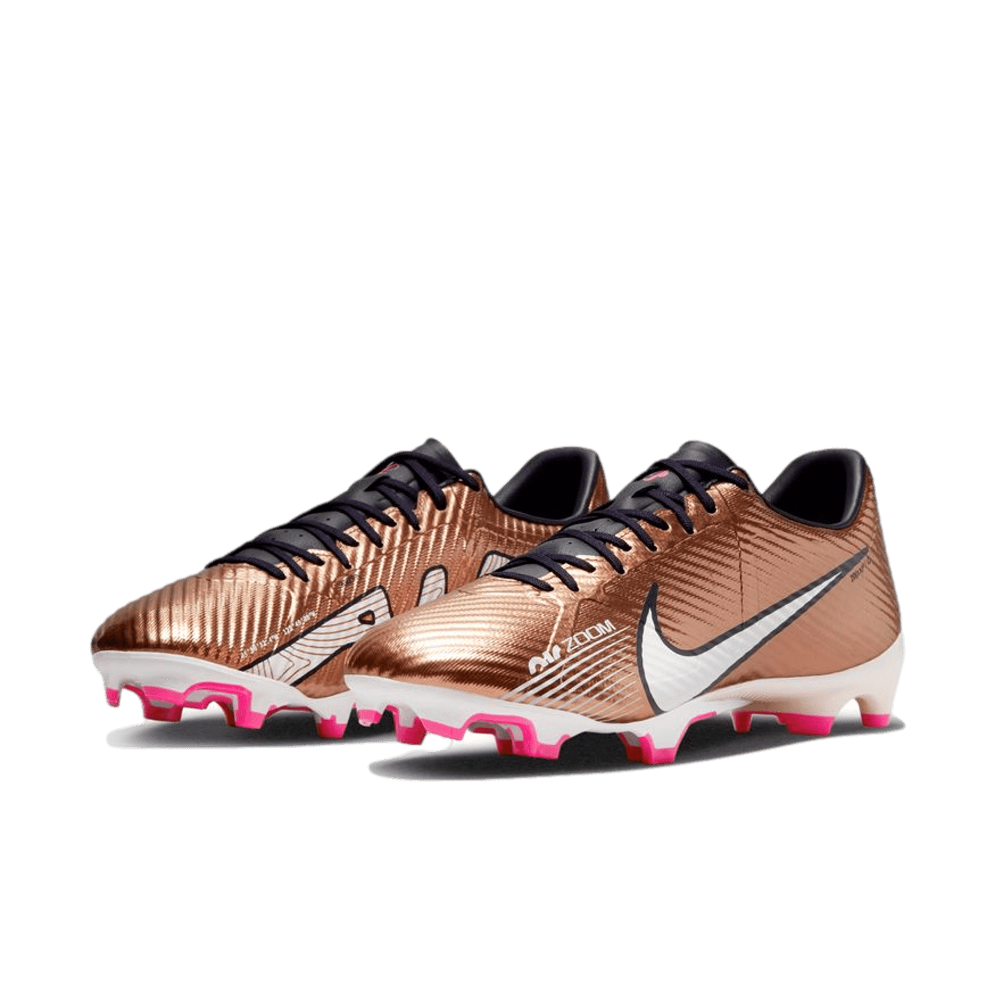 Nike Zoom Mercurial Vapor 15 Academy Firm Ground Soccer Cleats, Bronze