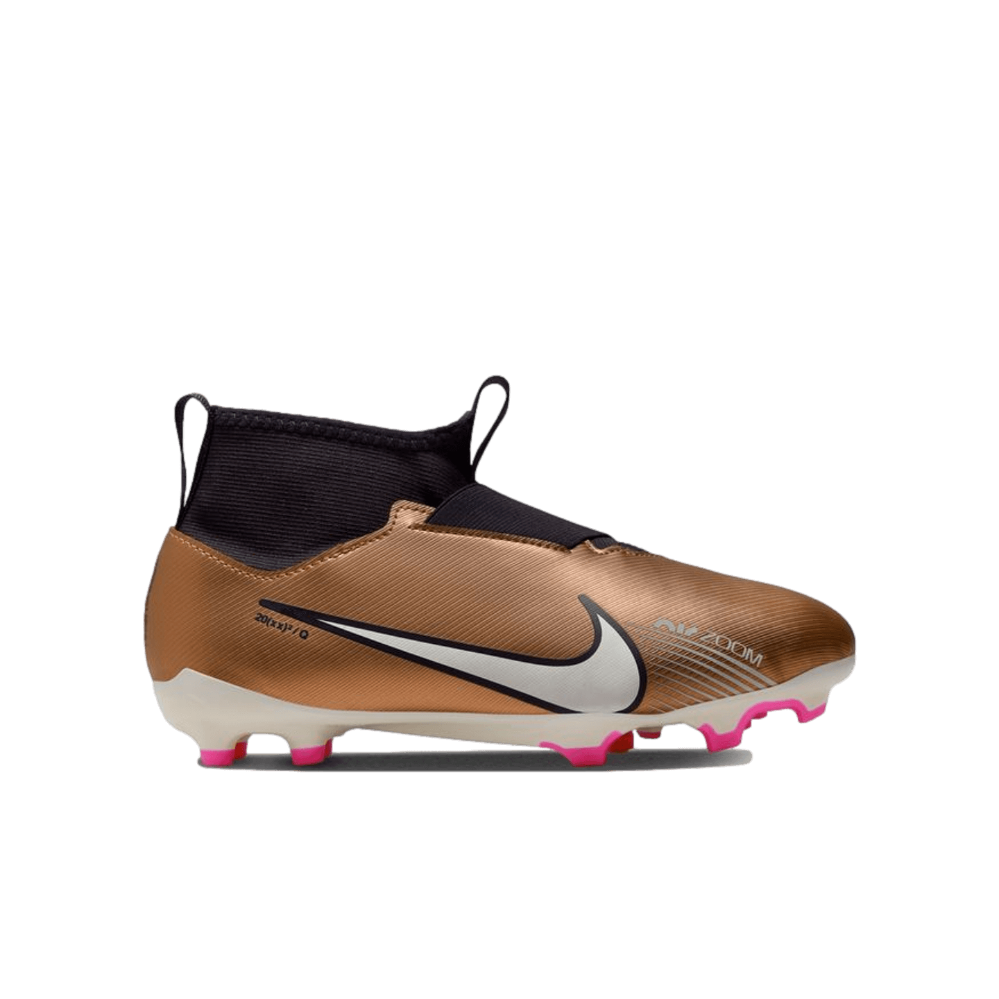 Botas de fútbol para terreno firme Nike Zoom Mercurial Superfly 9 Academy para jóvenes