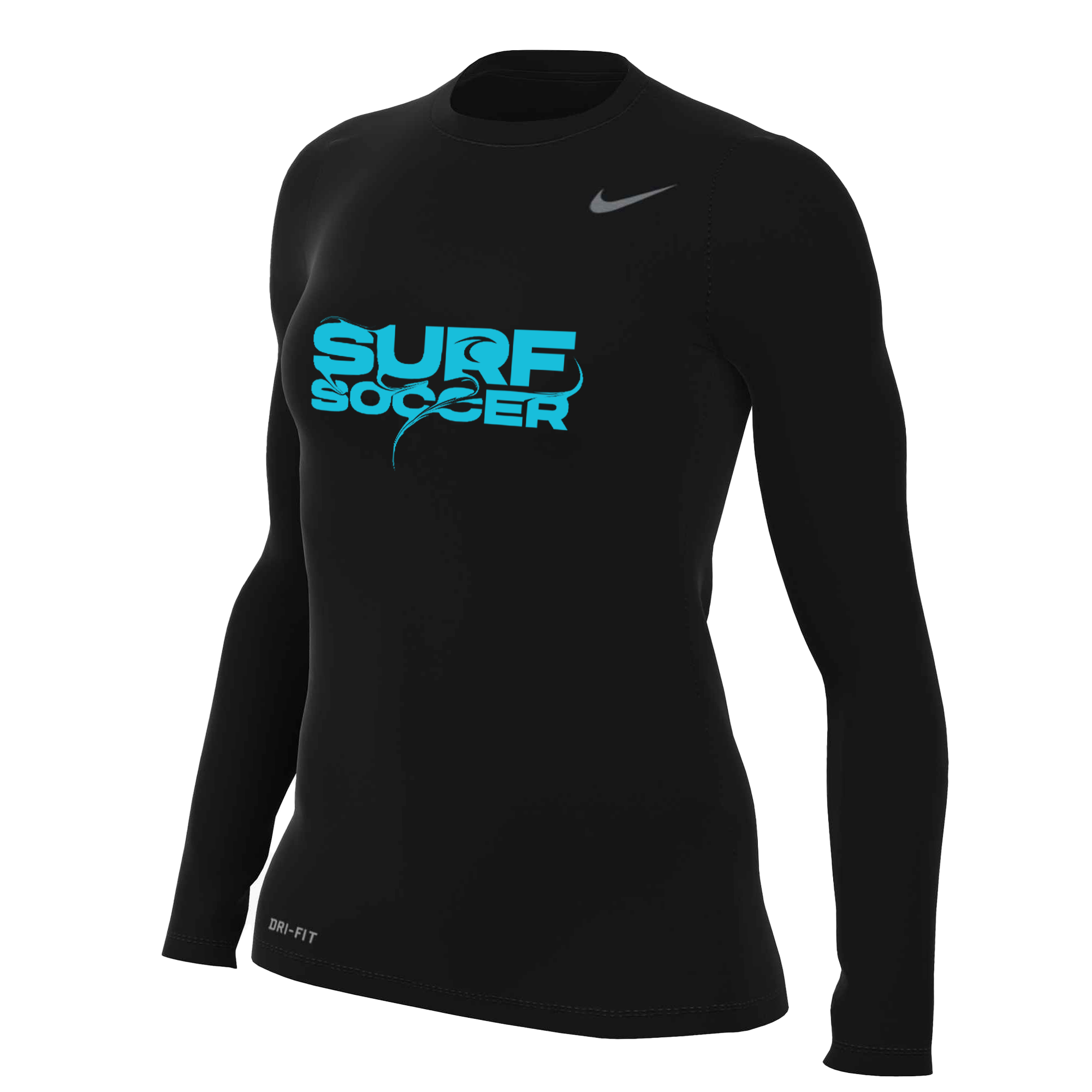 Nike Women's Surf Legend Long Sleeve Tee - Black
