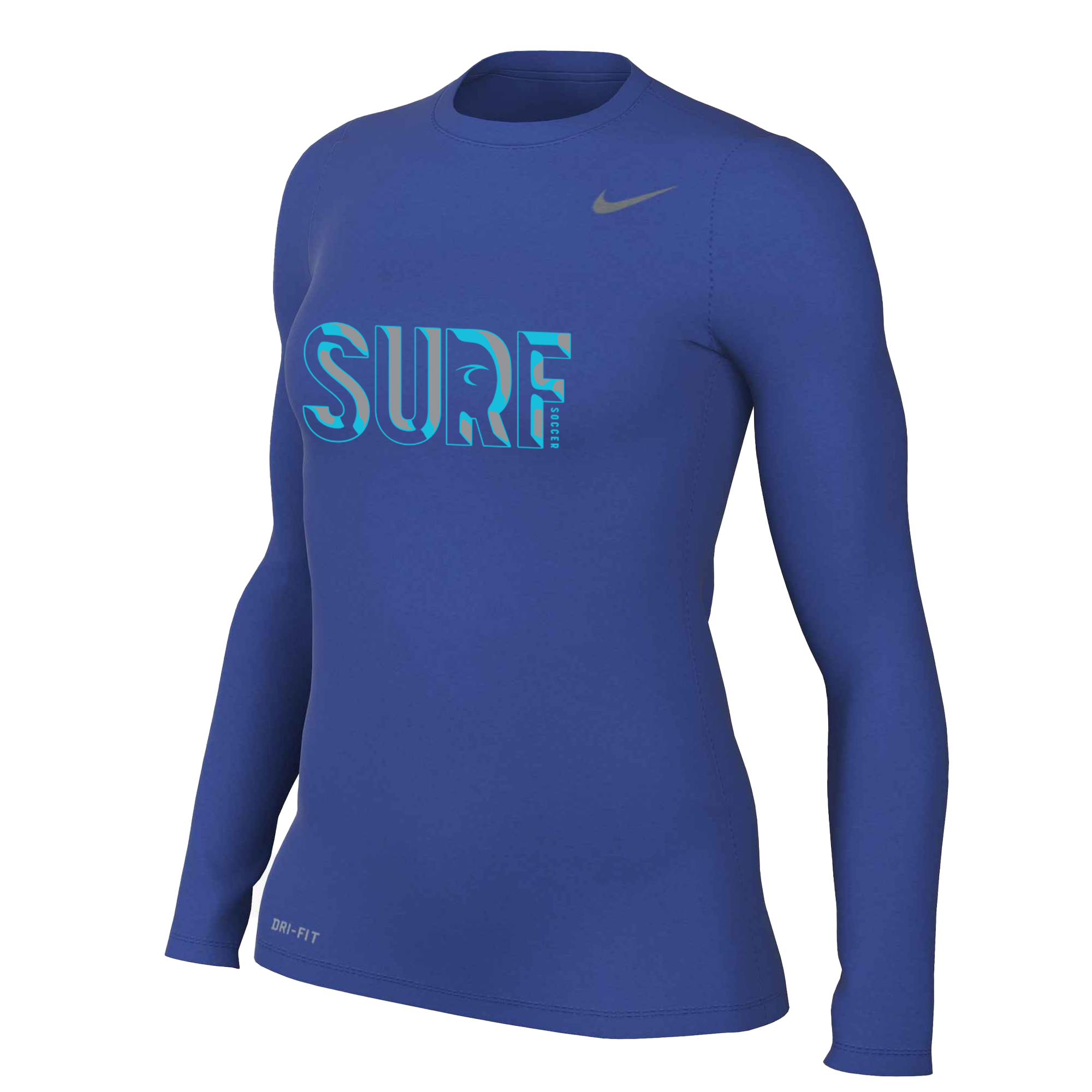 Nike Women's Surf Legend Long Sleeve Tee - Royal