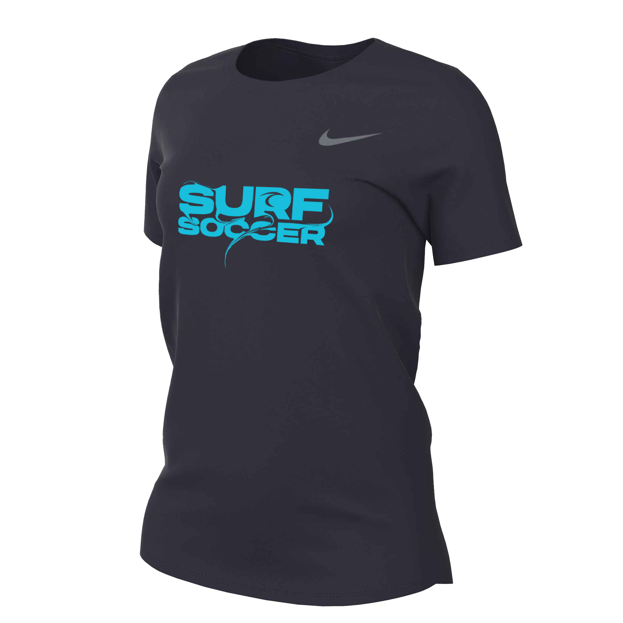 Nike Women's Surf Dri-FIT Legend Tee - Navy Blue