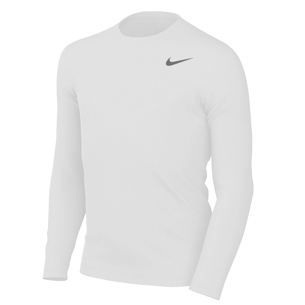 Nike Dri-FIT Youth Long Sleeve Tee Soccer DV7315-100 White