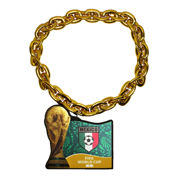 World Cup 2026 Mexico Host Country Fan Chain Soccer F26-BC-0003-MX