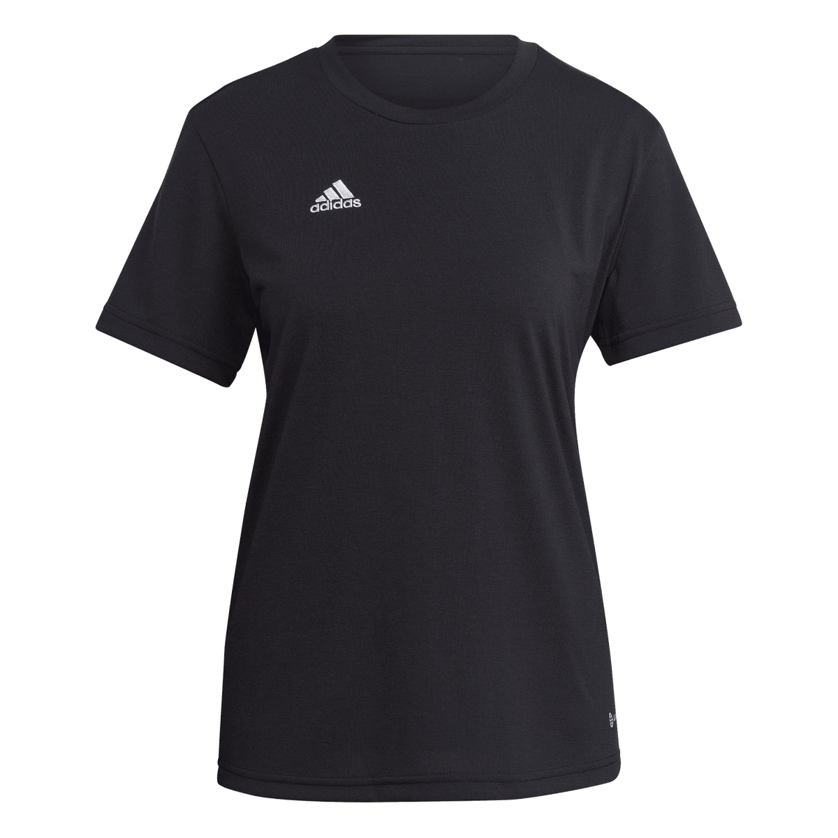 adidas Women's Entrada 22 Poly T-Shirt - Black HN5907