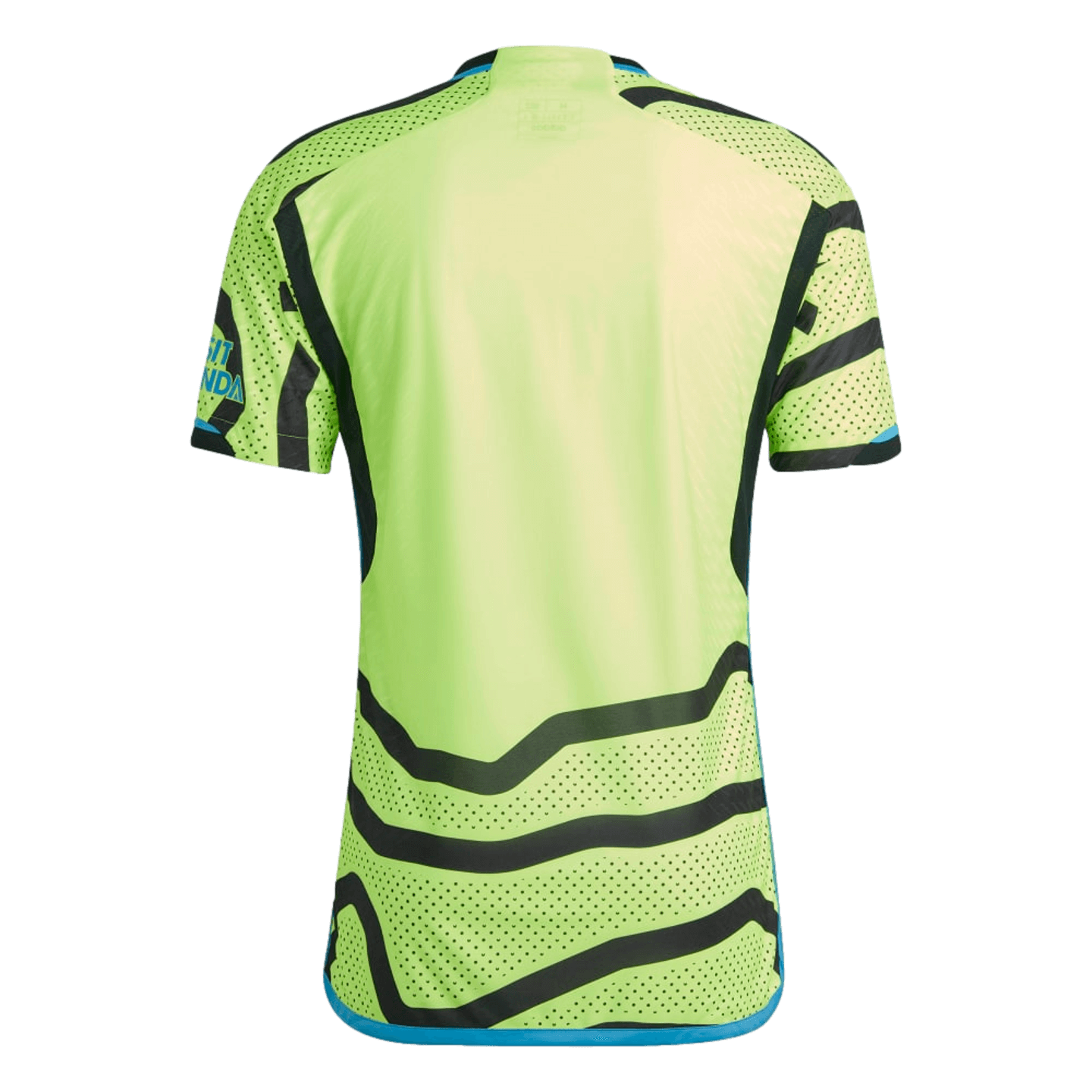 Camiseta de visitante auténtica del Arsenal 23/24 de Adidas