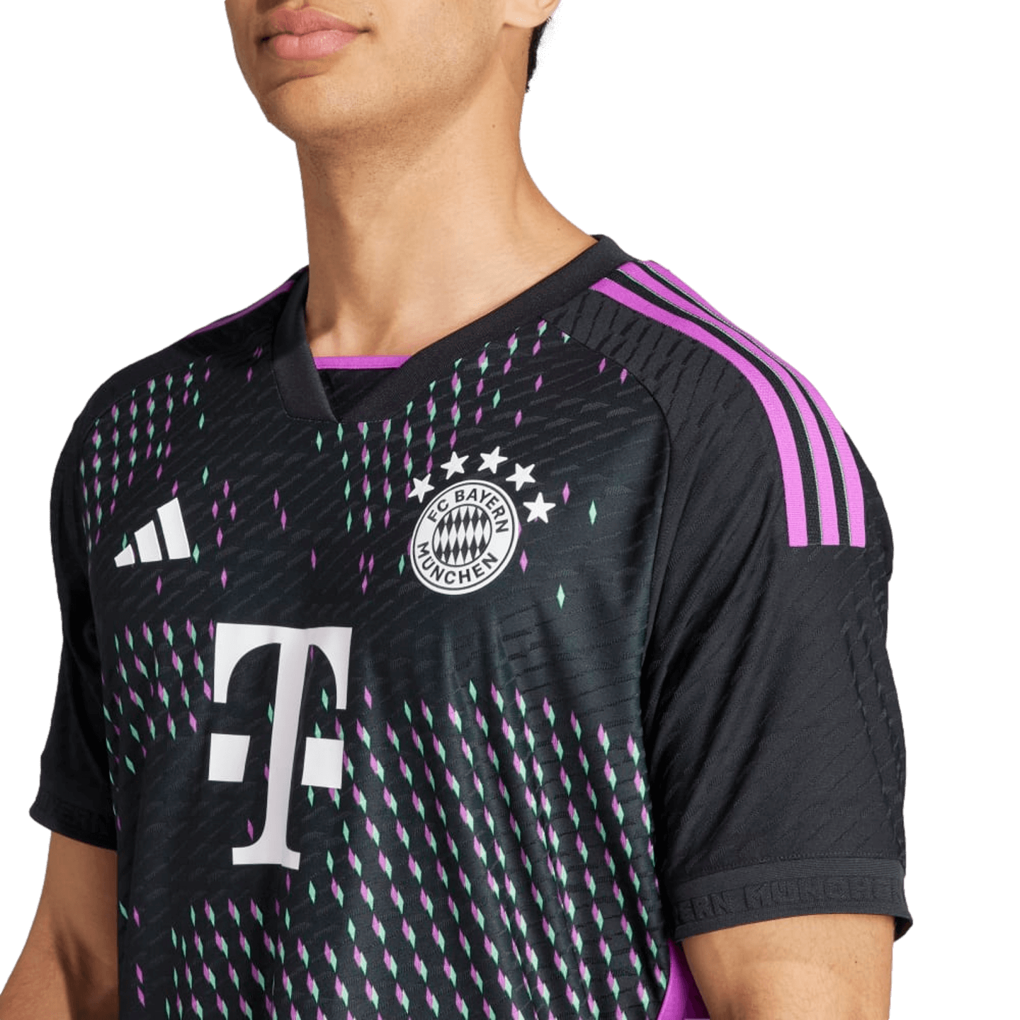 Camiseta de visitante auténtica del Bayern Munich 23/24 de Adidas