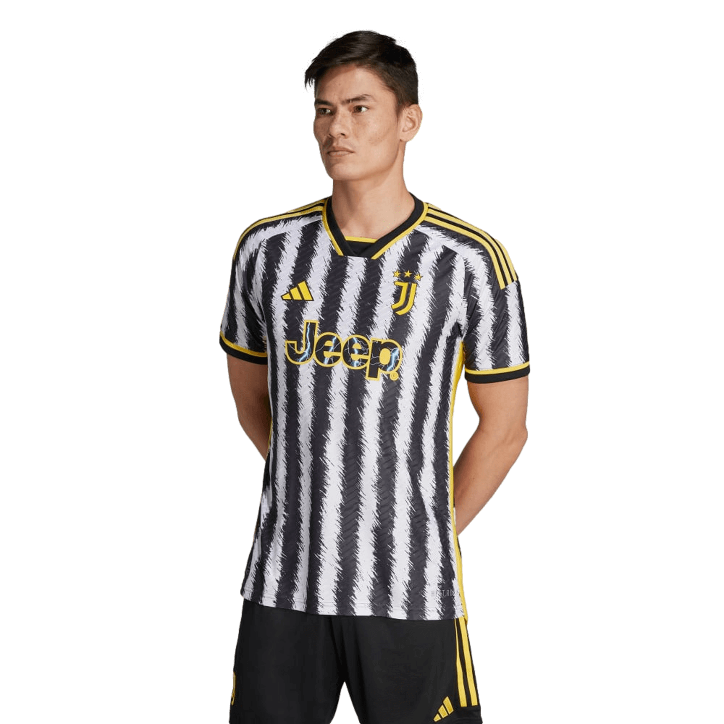 Camiseta local auténtica de la Juventus 23/24 de Adidas