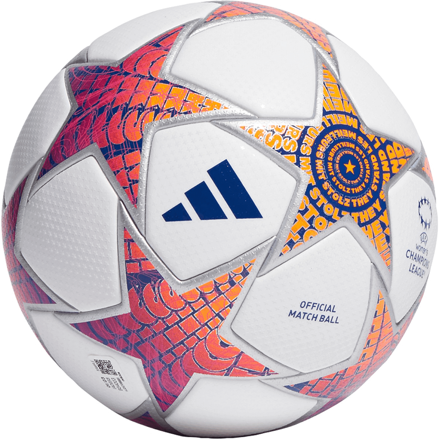 Balón de fútbol femenino Adidas UEFA Champions League Pro Match