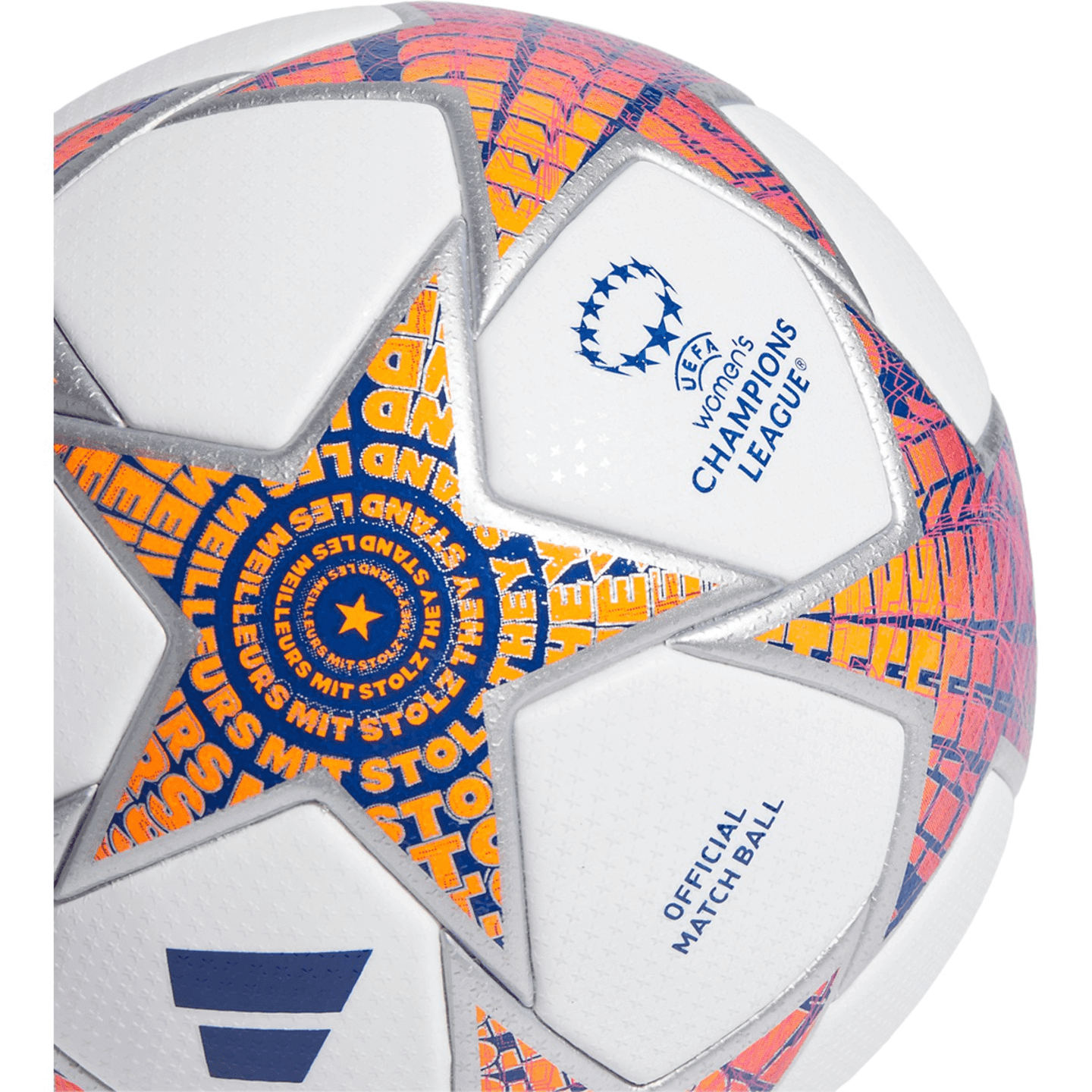 Balón de fútbol femenino Adidas UEFA Champions League Pro Match