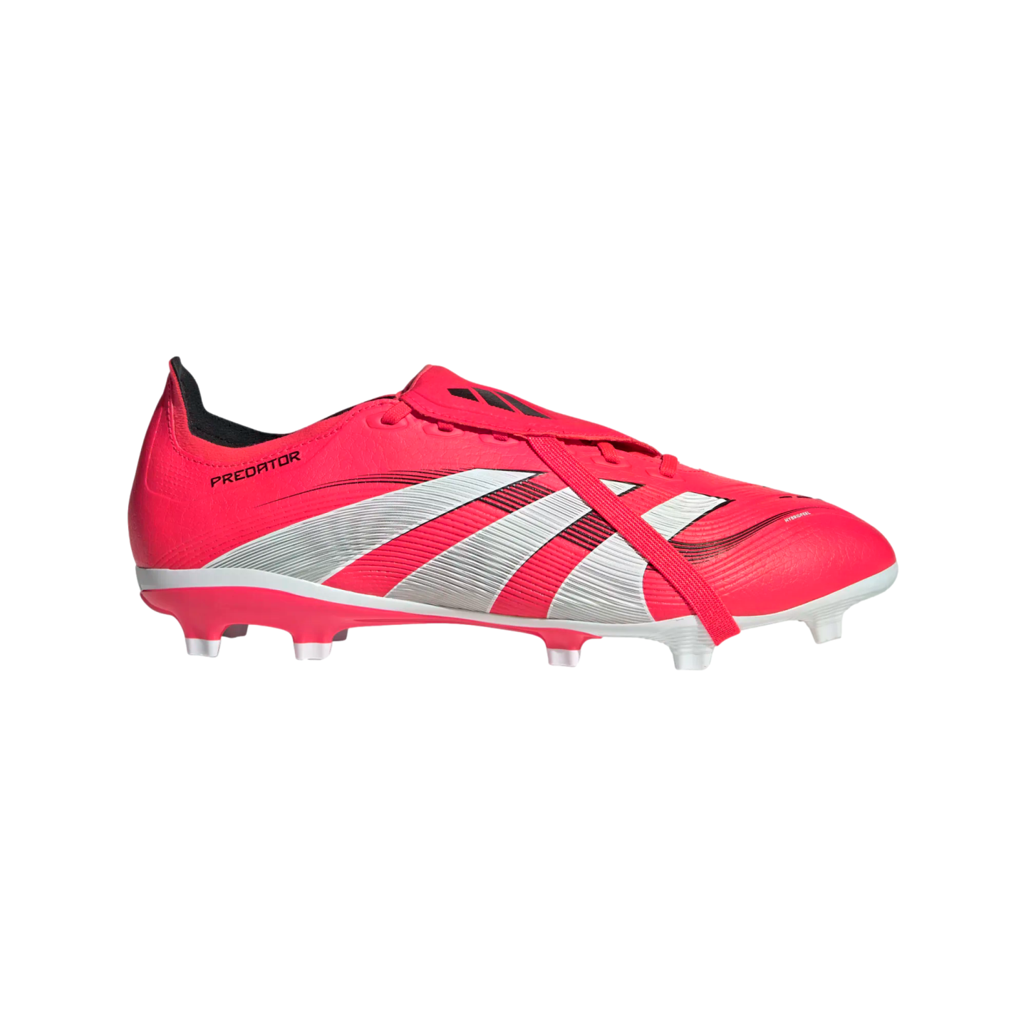 Botas de fútbol Adidas Predator League con lengüeta plegable para terreno firme