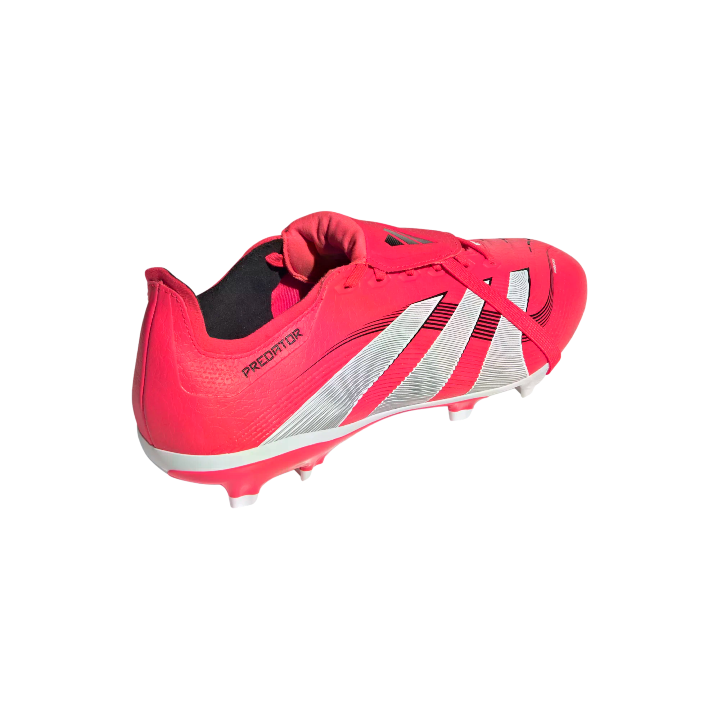 Botas de fútbol Adidas Predator League con lengüeta plegable para terreno firme