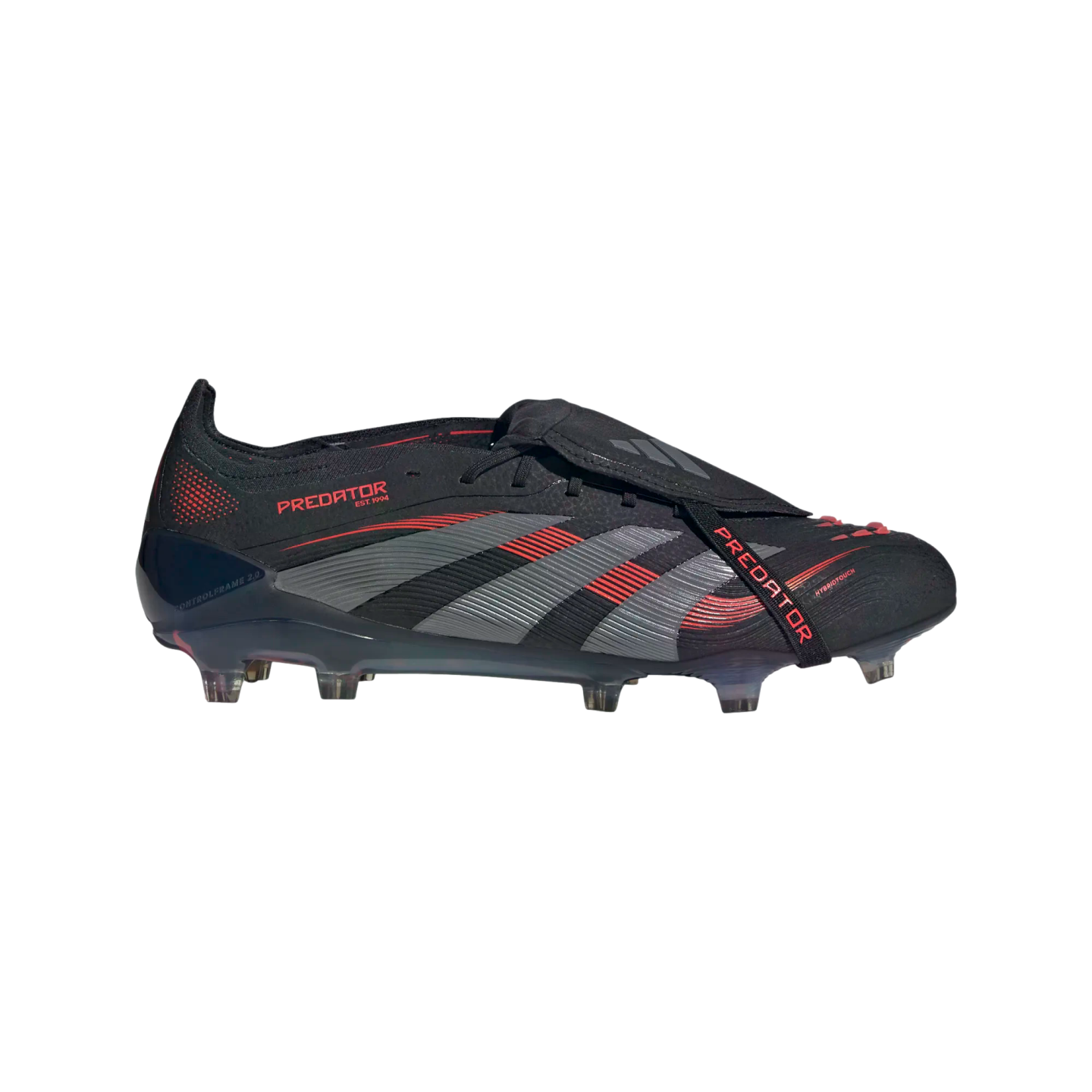 Botas de fútbol Adidas Predator Elite con lengüeta plegable para terreno firme