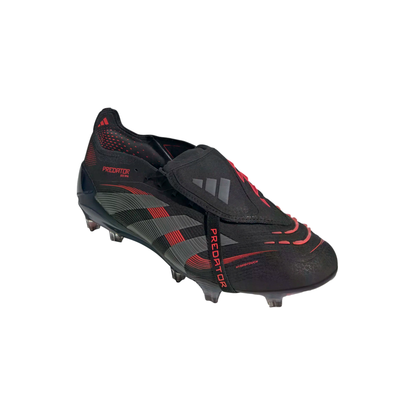 Botas de fútbol Adidas Predator Elite con lengüeta plegable para terreno firme