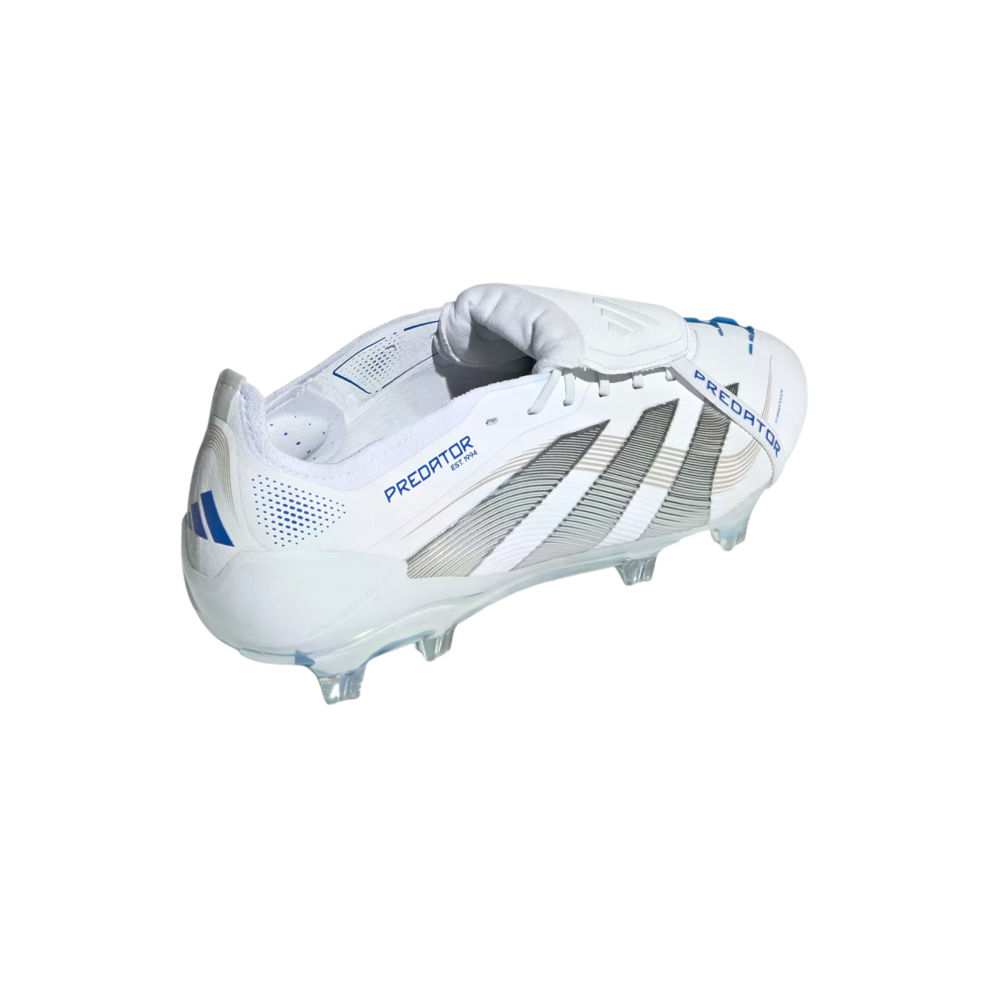 Botas de fútbol Adidas Predator Elite con lengüeta plegable para terreno firme