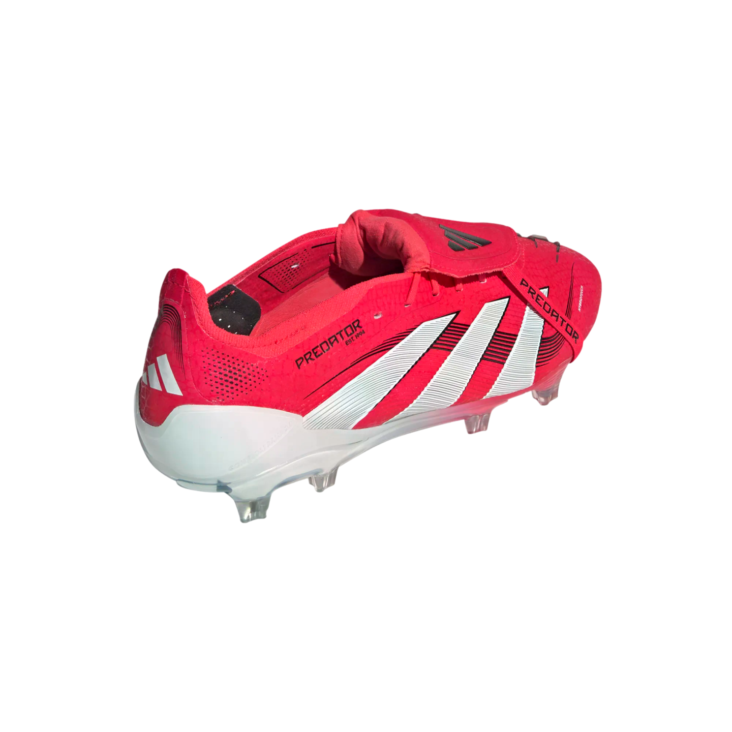 Botas de fútbol Adidas Predator Elite con lengüeta plegable para terreno firme