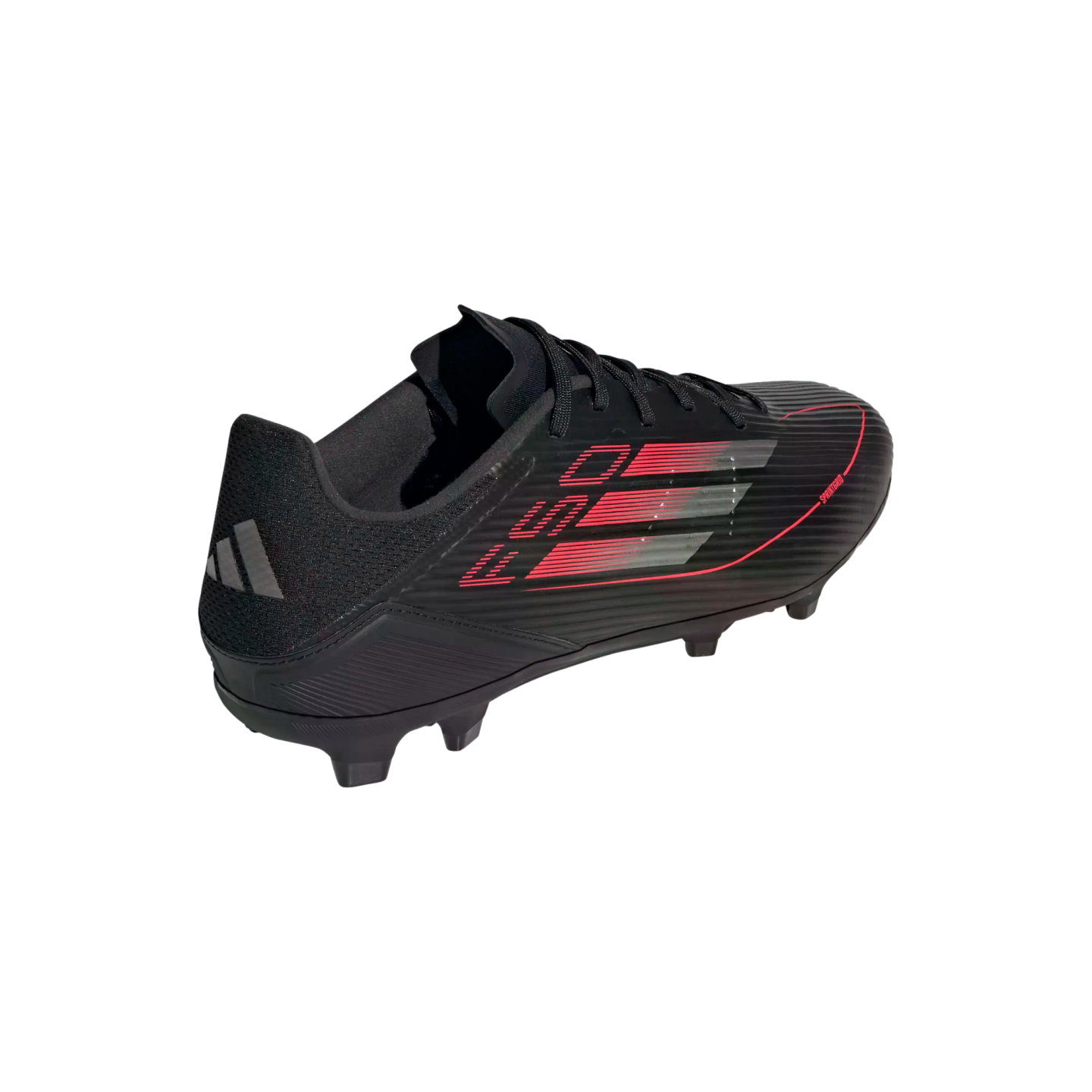 (ADID-IE1294) Botas de fútbol para terreno firme Adidas F50 League [CBLACK/IRONMT/LUCRED] (lanzamiento el 23/01/25)