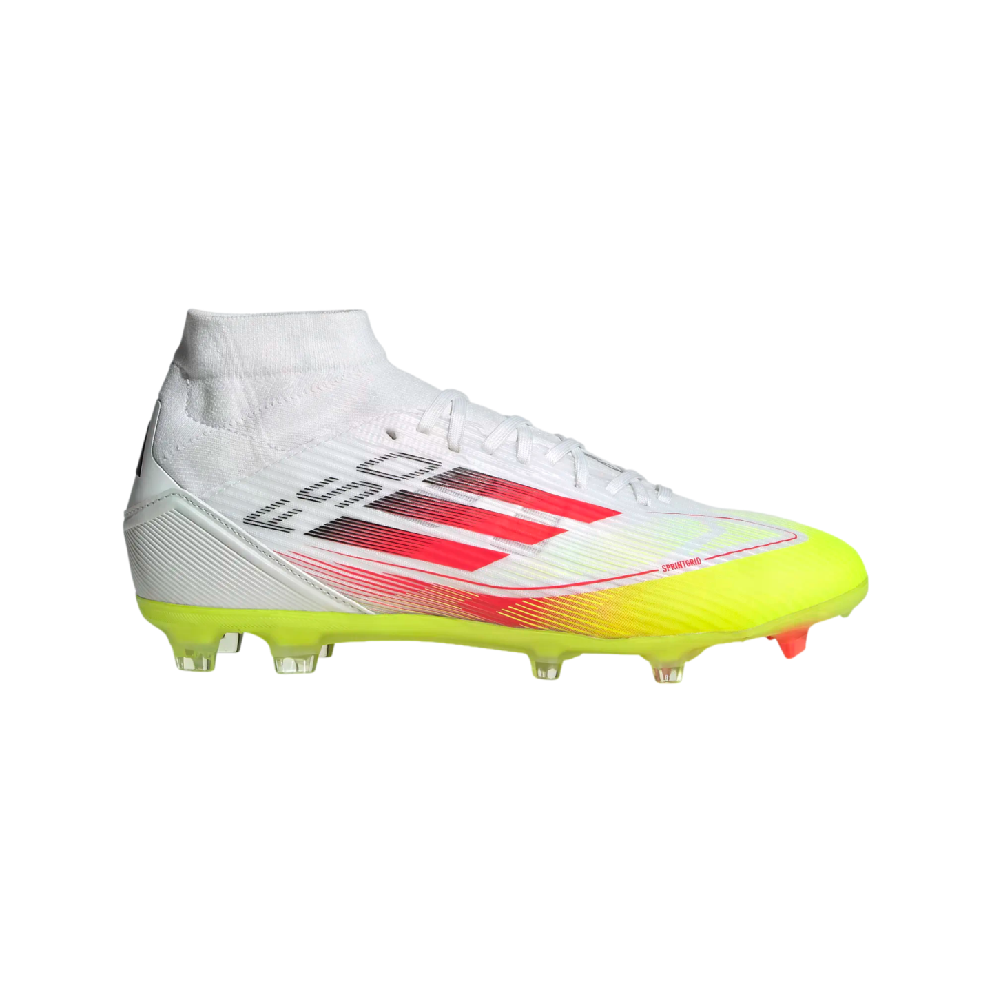 Botas de fútbol para terreno firme Adidas F50 League Mid para mujer