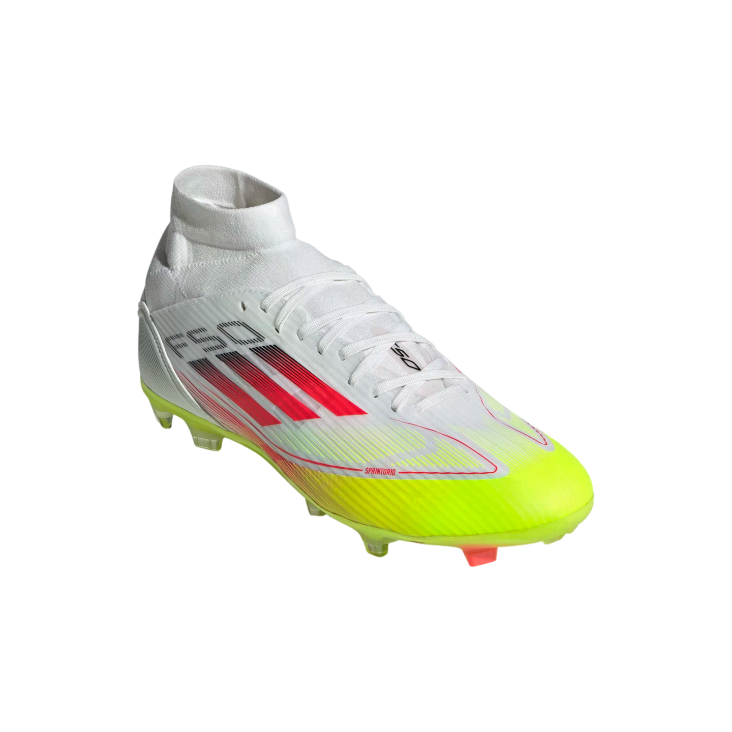 Botas de fútbol para terreno firme Adidas F50 League Mid para mujer