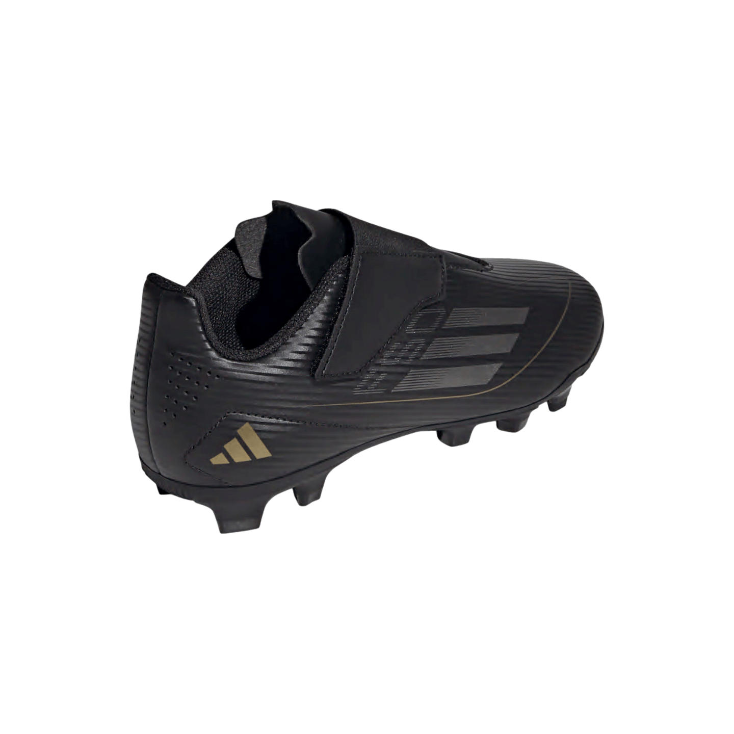 Botas de fútbol para terreno firme Adidas F50 Club Velcro para jóvenes