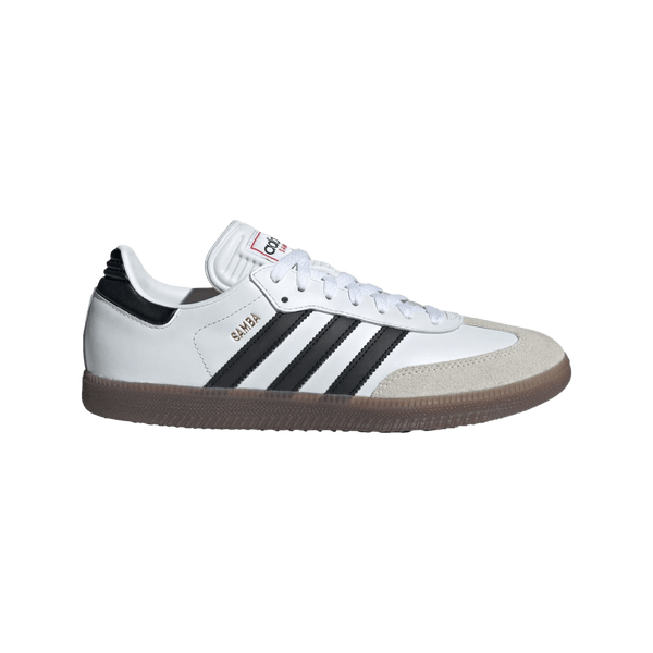 adidas Samba Indoor Shoes, White/Black/Red / 6.5