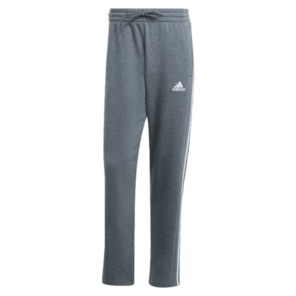 Adidas Essentials 3 Stripes Open Hem Fleece Pants