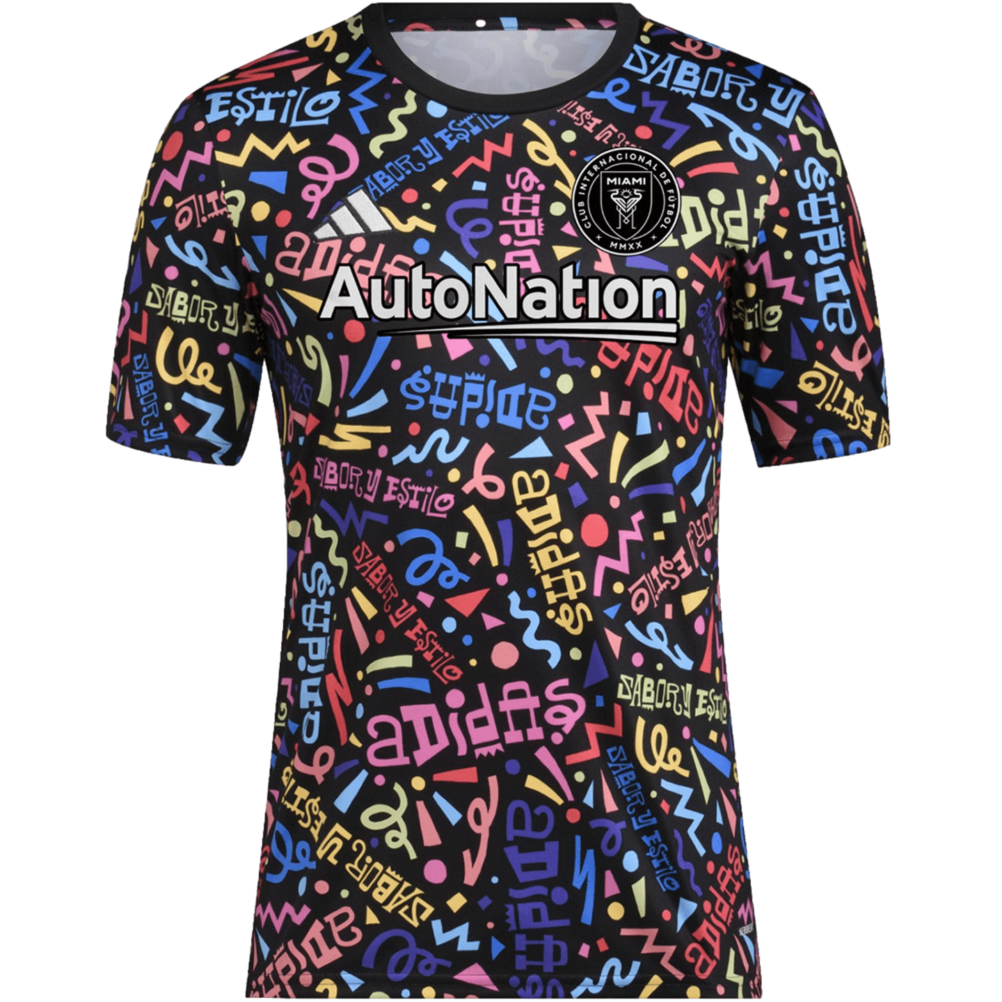 Adidas Inter Miami Hiispaniic Heritage Month Pre-Match Jersey