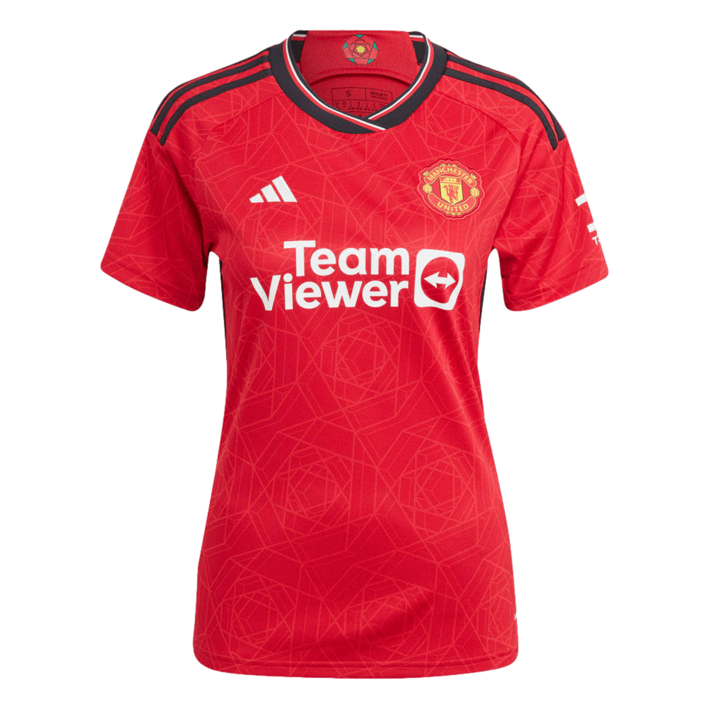 Camiseta local Adidas Manchester United 23/24 para mujer