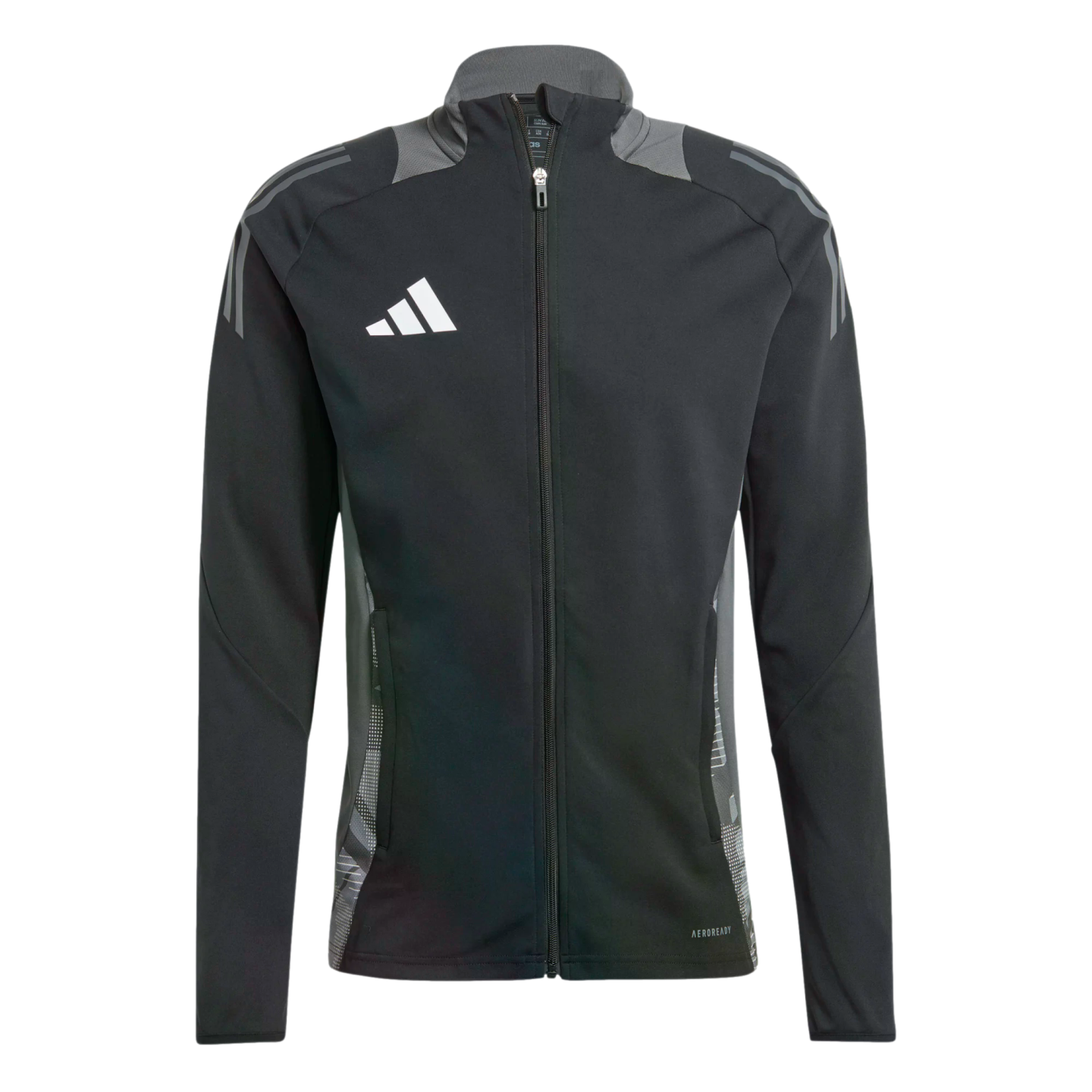 (ADID-IP1870) Chaqueta de entrenamiento de competición Adidas Tiro 24 [NEGRO, TMDRGR]