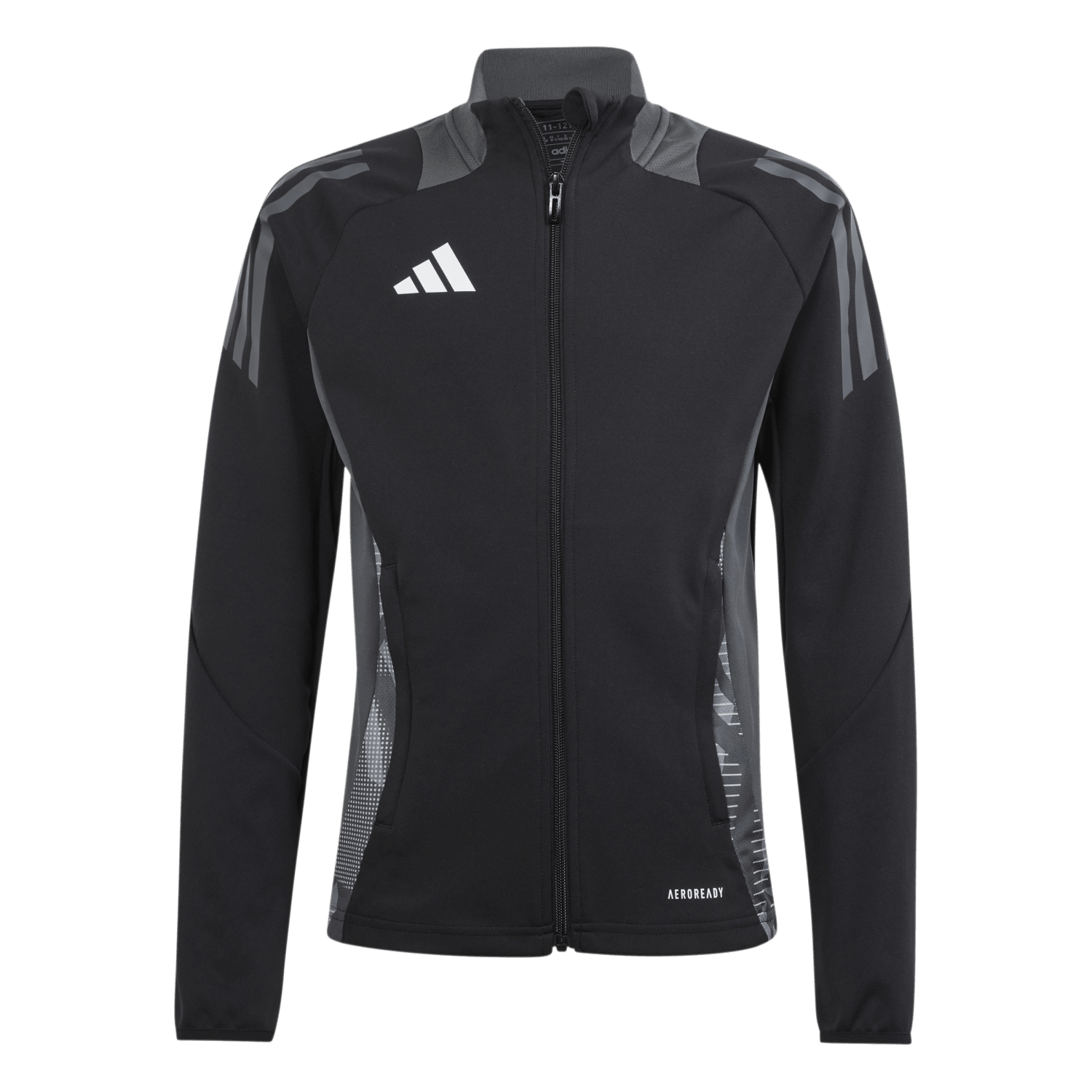 (ADID-IP7598) Chaqueta de entrenamiento juvenil Adidas Tiro 24 Competition [NEGRO, TMDRGR]