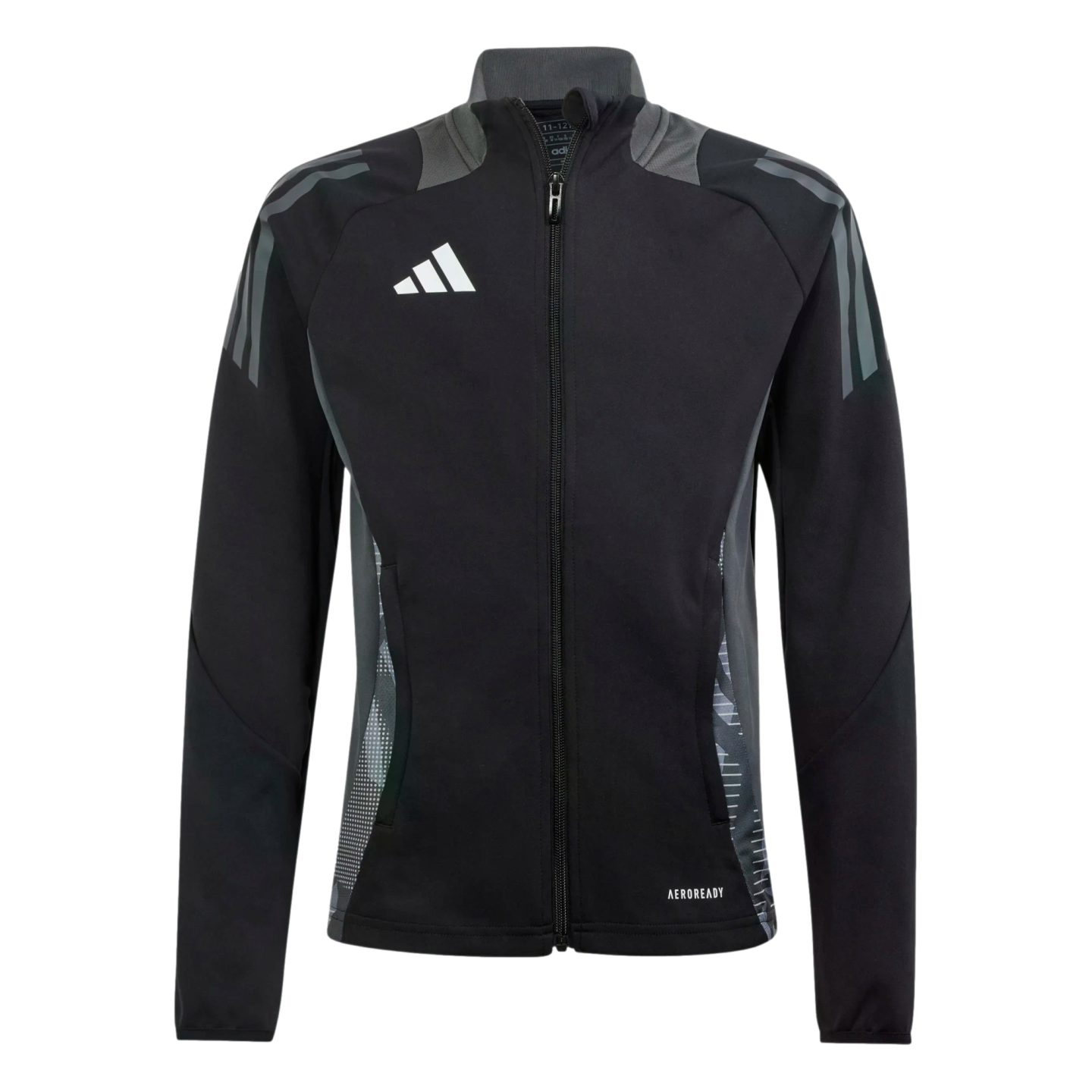 (ADID-IP7598) Chaqueta de entrenamiento juvenil Adidas Tiro 24 Competition [NEGRO, TMDRGR]