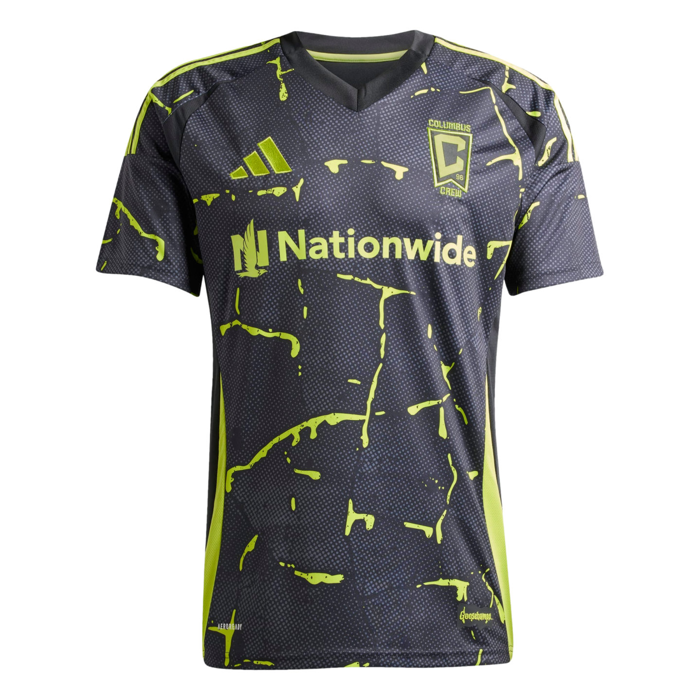 (ADID-IV5092) Camiseta visitante de la temporada 25/26 de la Columbus Crew de Adidas [NEGRO] (lanzamiento el 14/2/25)