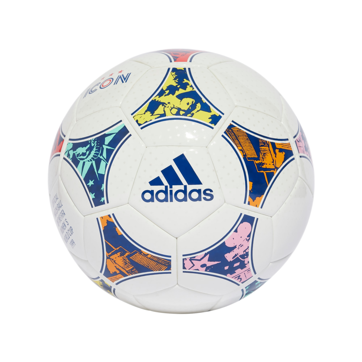 Balón de fútbol femenino Adidas Icon Pro de la Copa del Mundo de 1999