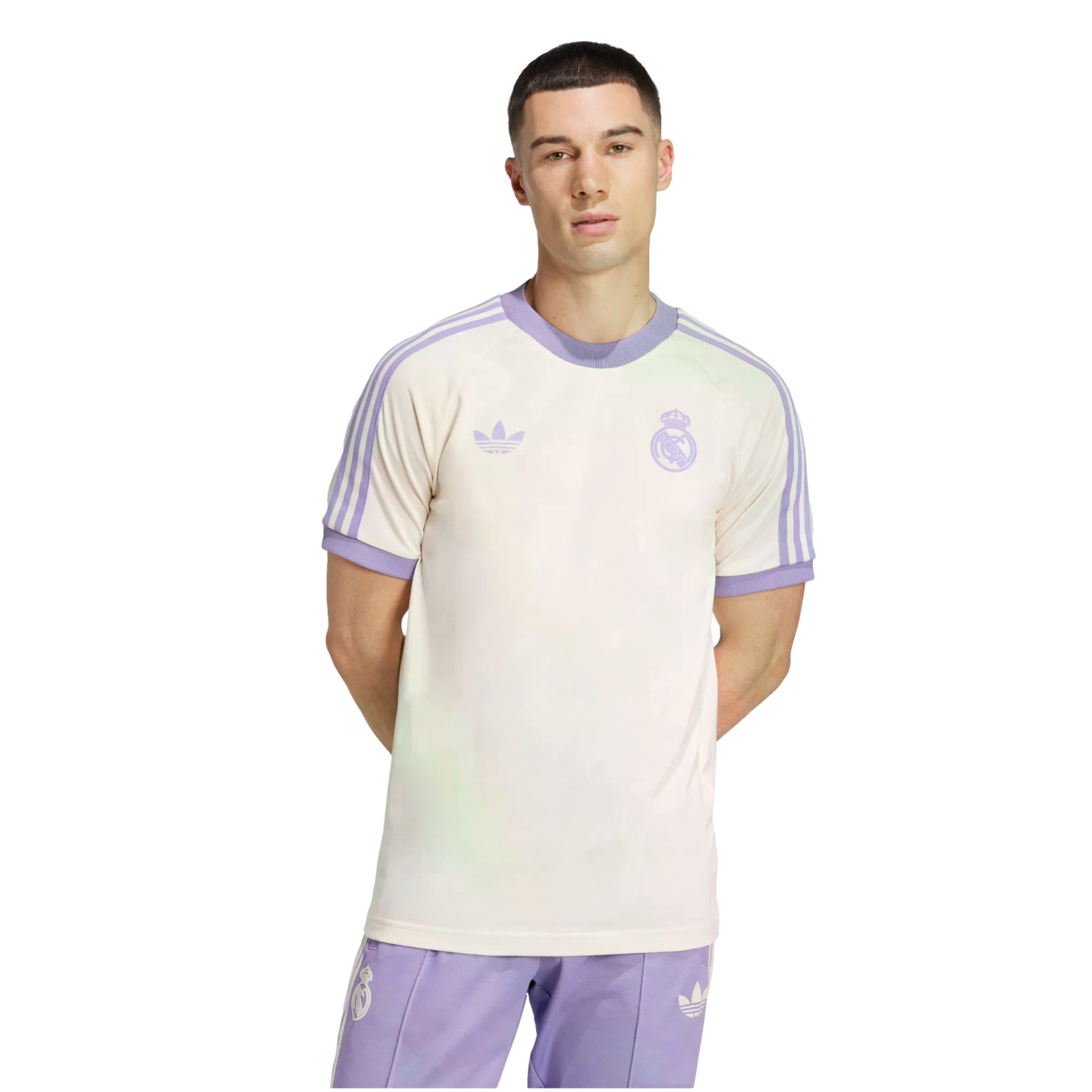 Camiseta adidas Real Madrid Originals con 3 rayas