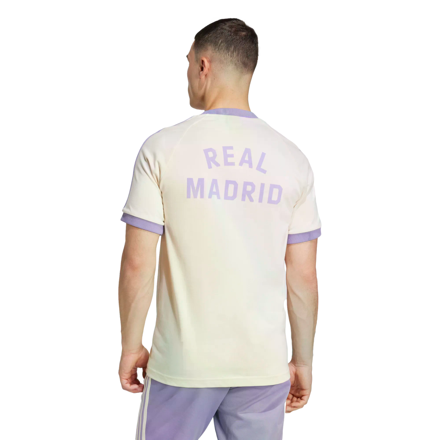 Camiseta adidas Real Madrid Originals con 3 rayas