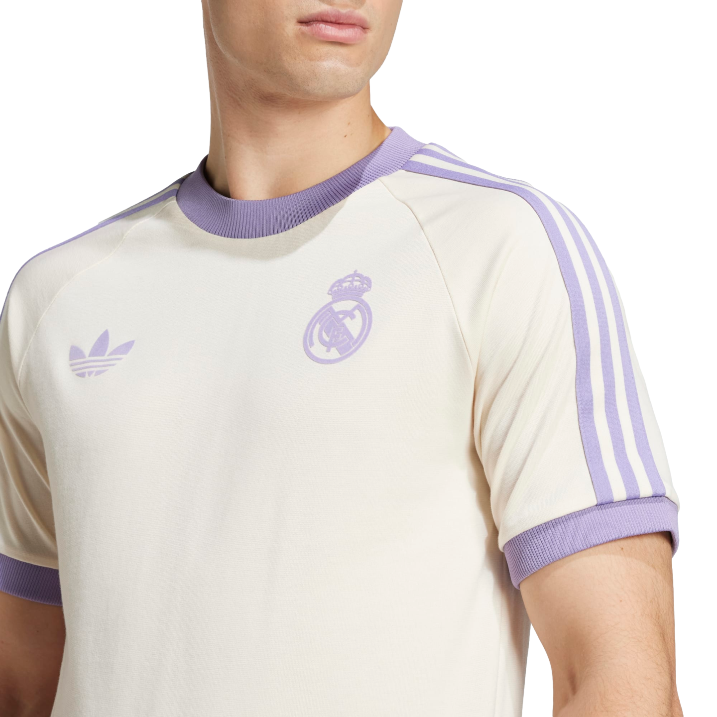 Camiseta adidas Real Madrid Originals con 3 rayas