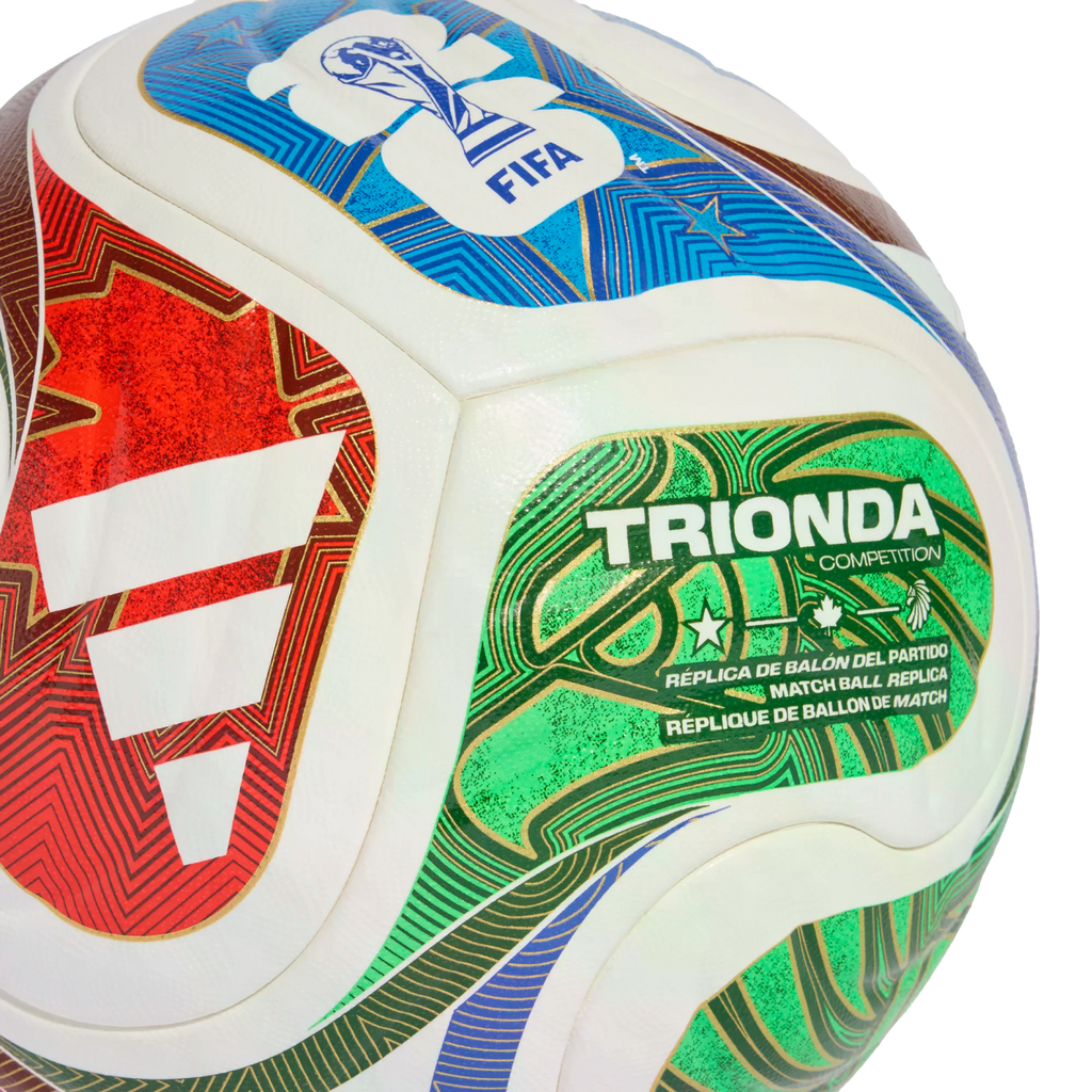 Trionda Panel Design Adidas World Cup 2026 Competition Ball Soccer JD8031 White