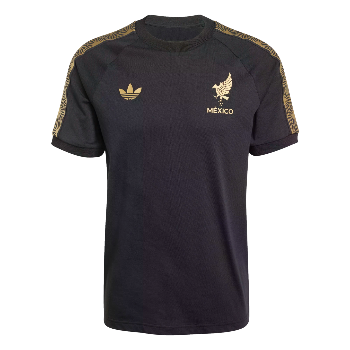 (ADID-JE5336) Camiseta Adidas México [NEGRO]