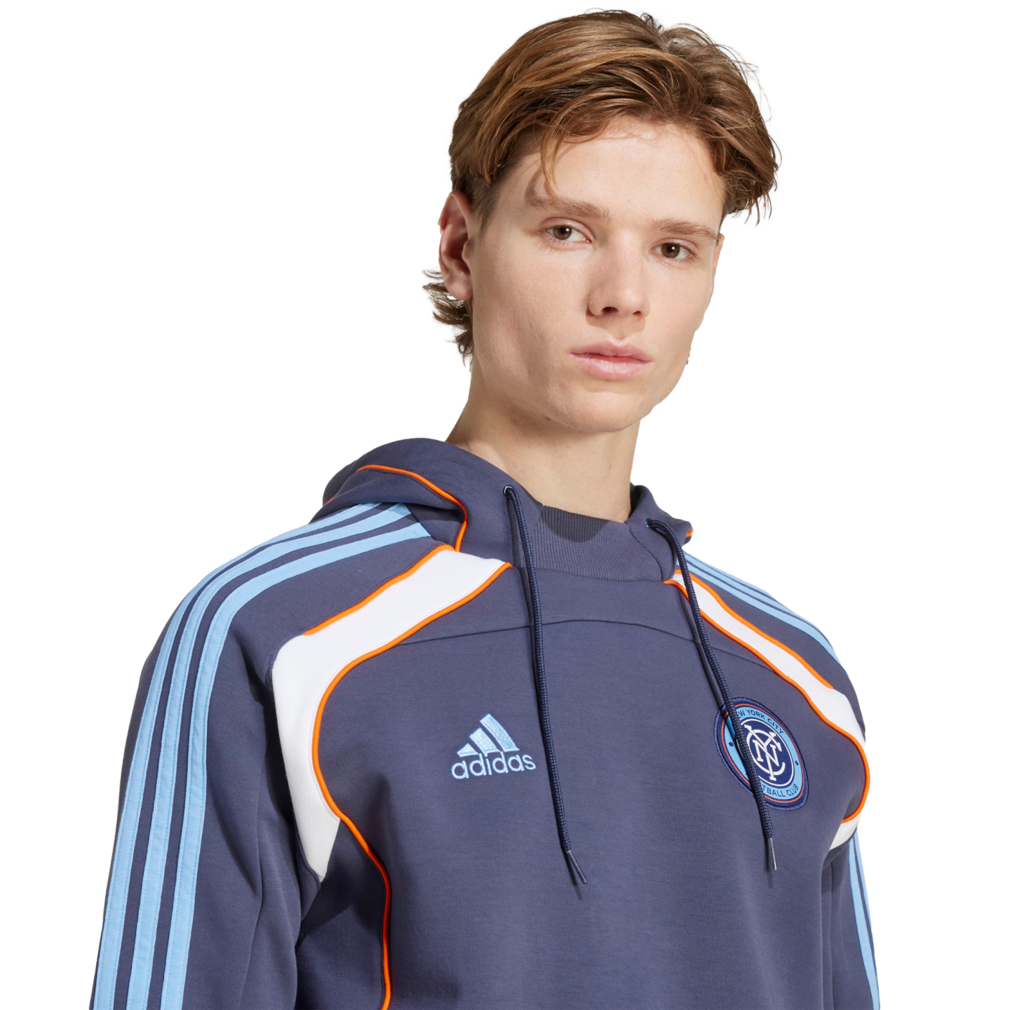 Sudadera con capucha de viaje Adidas New York City FC